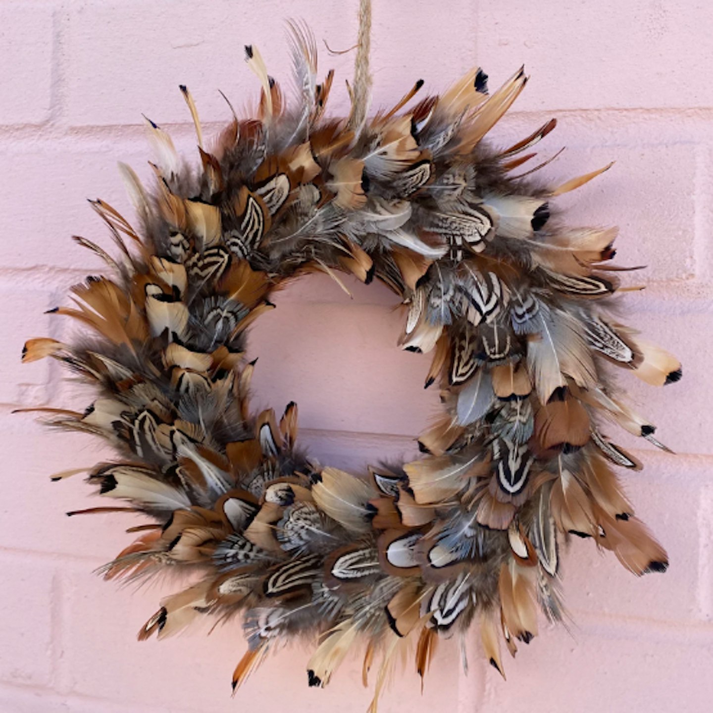 Feather wreath