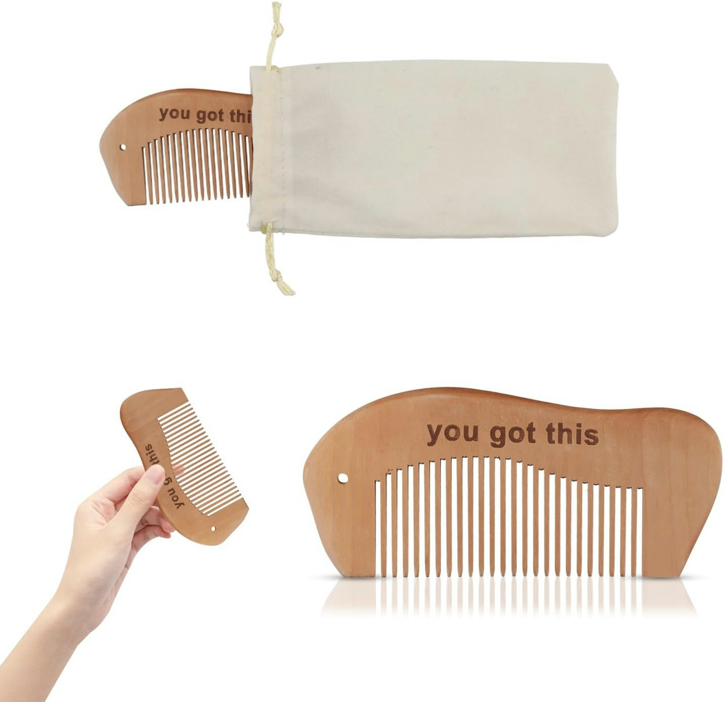 Wooden Labor Comb