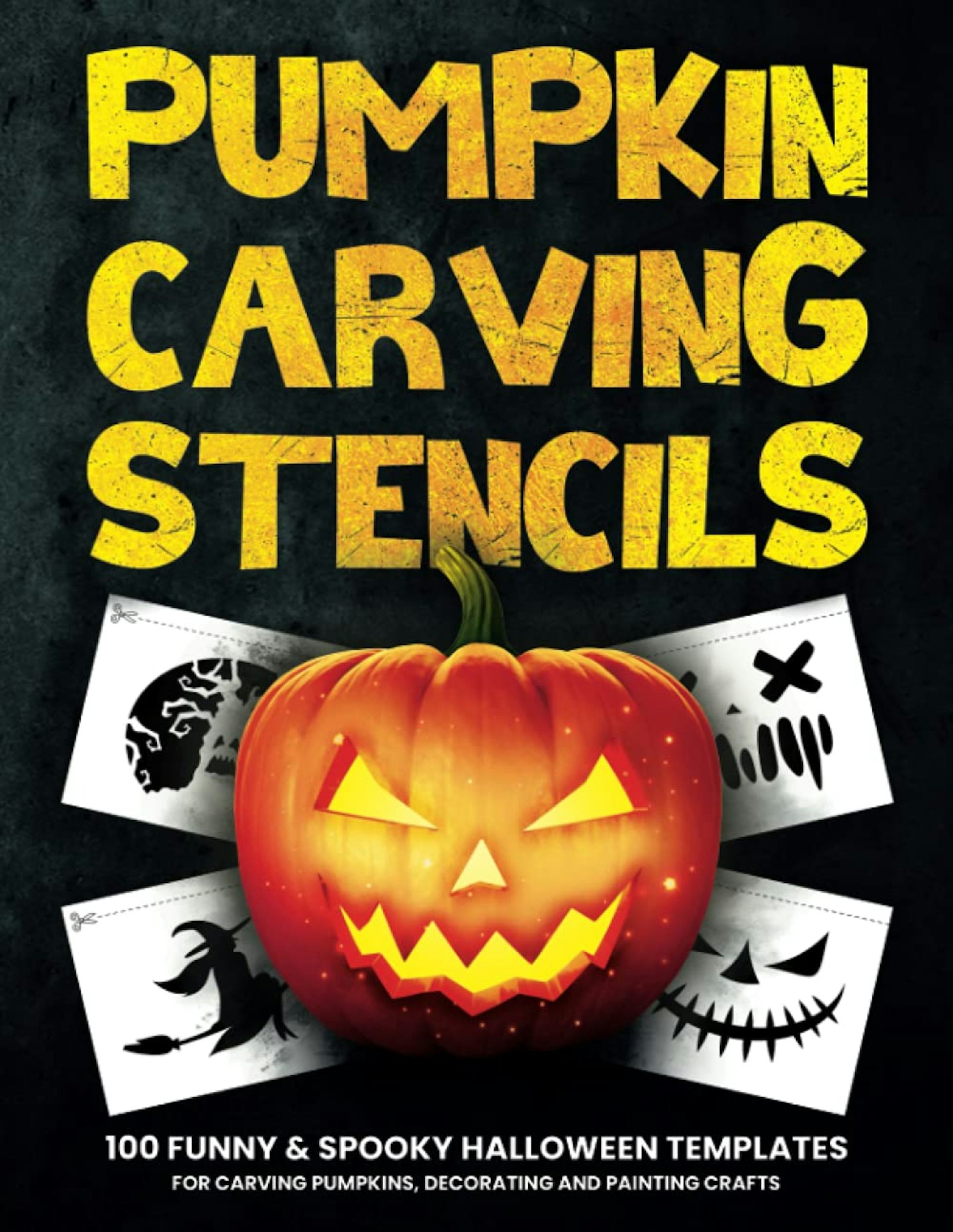 Pumpkin Carving Stencils: 100 Funny & Spooky Halloween Templates