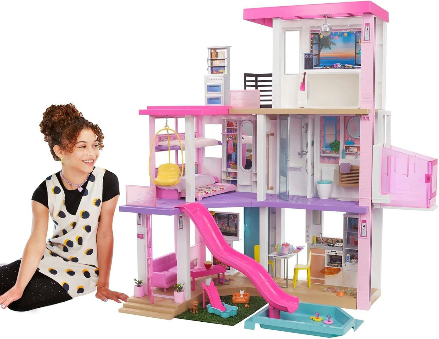 Barbie DreamHouse Dollhouse with 75+ Accessories 
