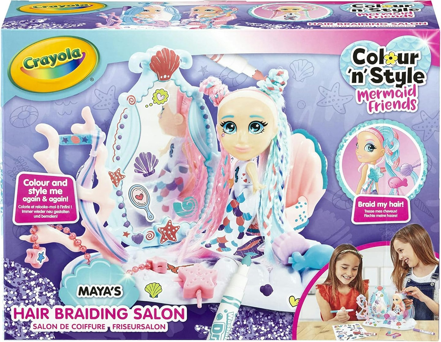CRAYOLA Colour 'n' Style Mermaid Friends: