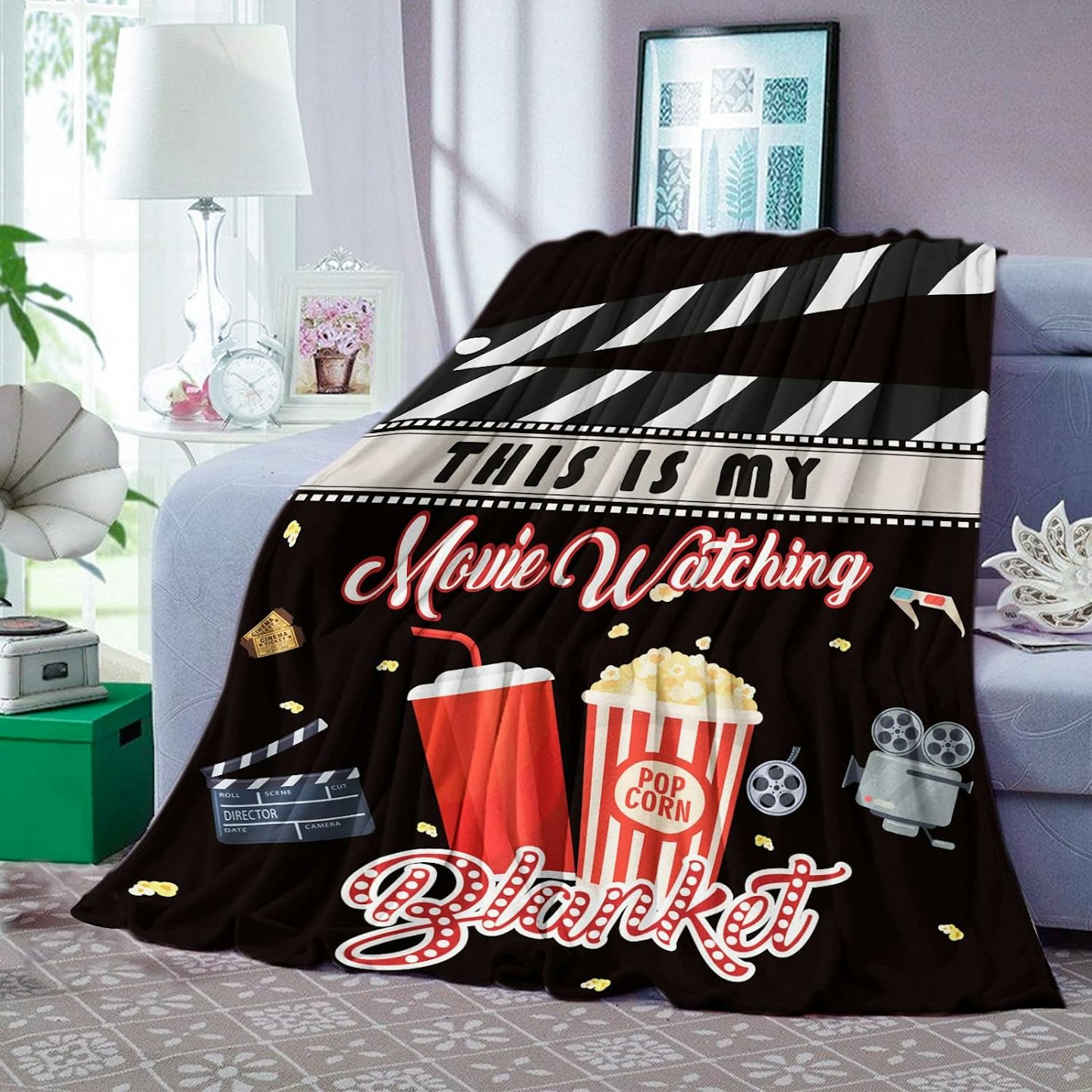 Warm Movie Throw Blanket
