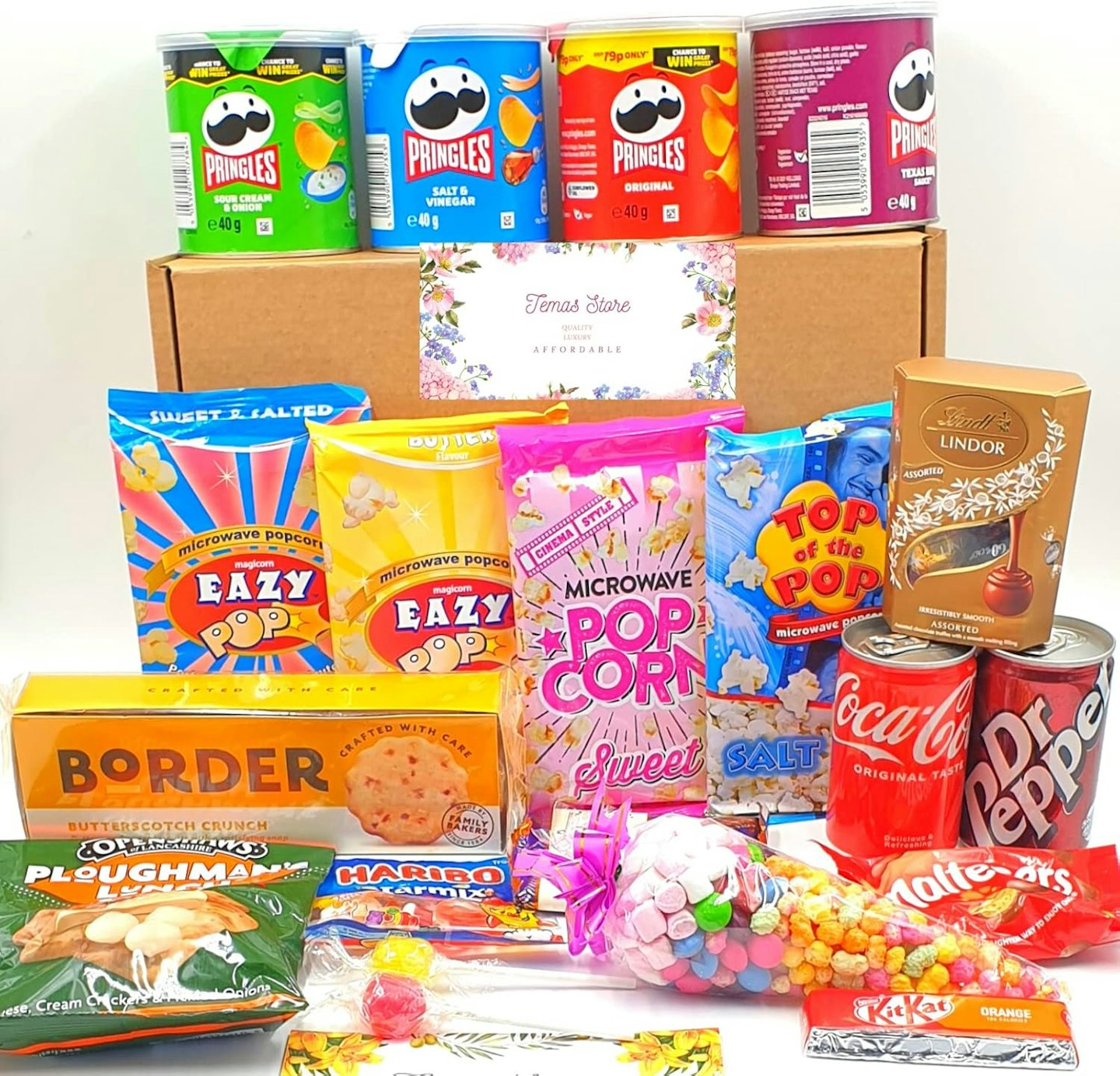 Home Movie Night Snack Fizzy Drinks Hamper