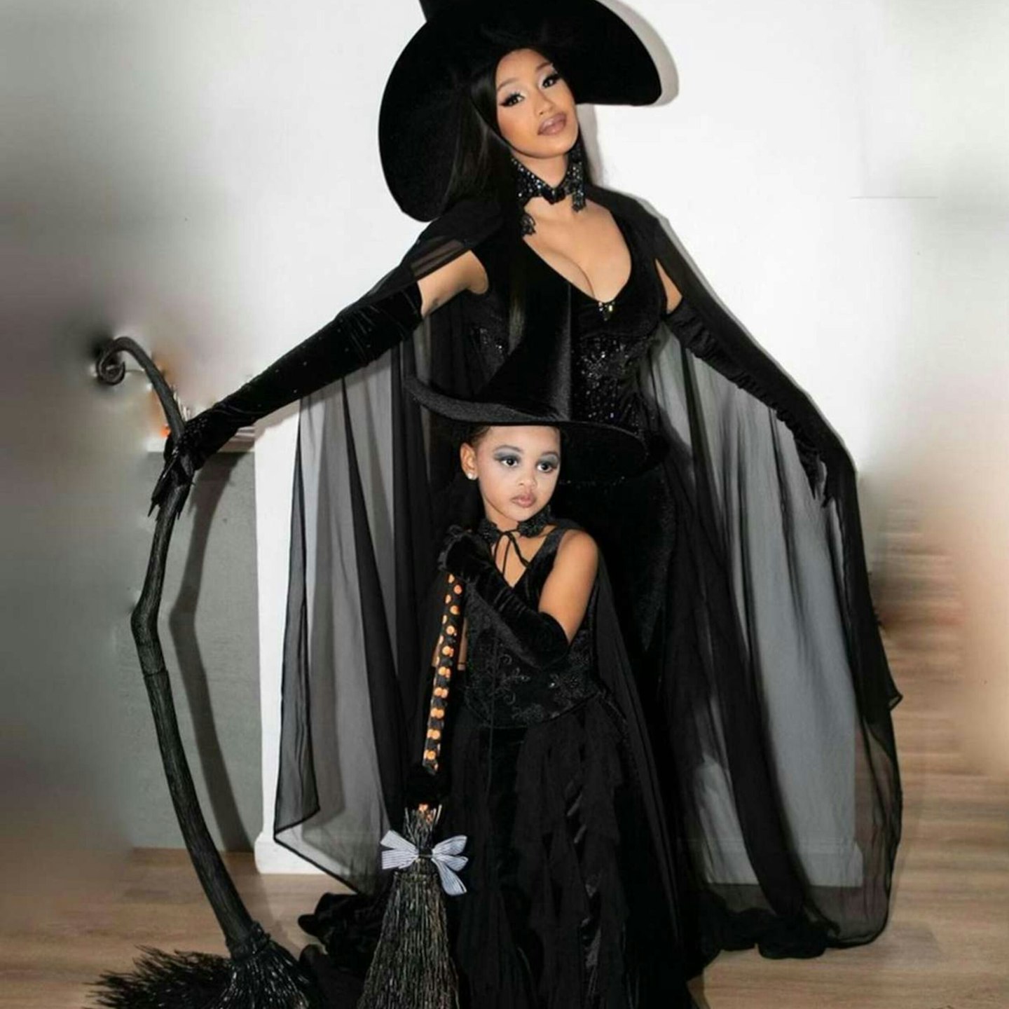 Cardi B & Kulture's Witch Costume
