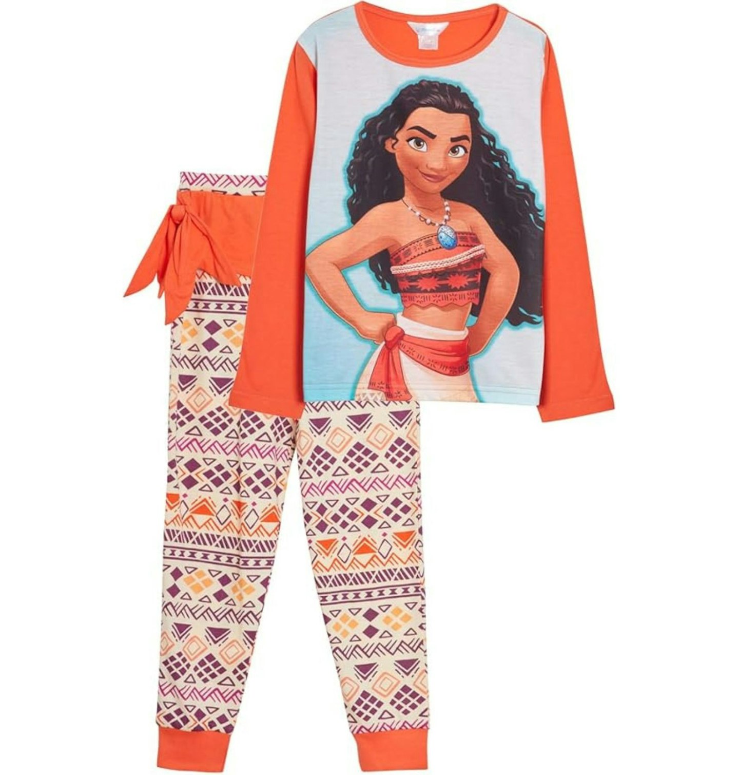Disney Girls Moana Dress Up Pyjamas