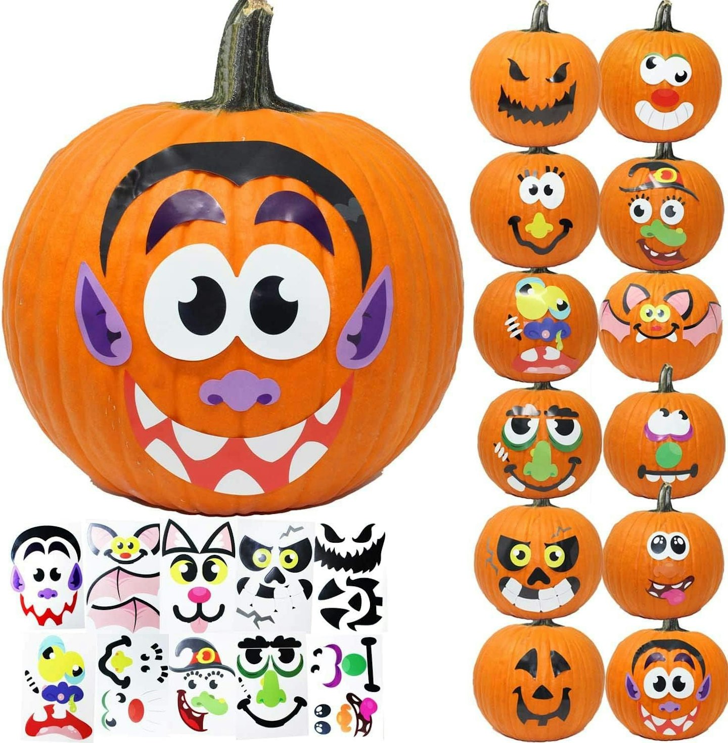 Halloween Pumpkin Stickers