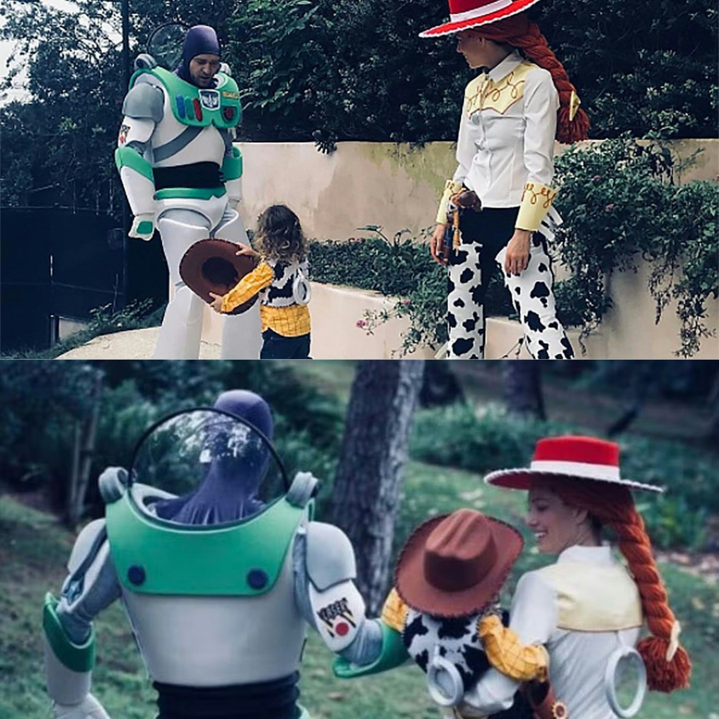 Justin Timberlake & Jessica Biel's Toy Story Costume
