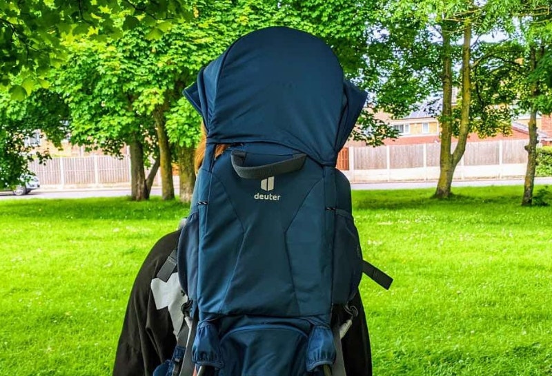 top details of the Kids Baby Carrier Deuter Comfort Plus