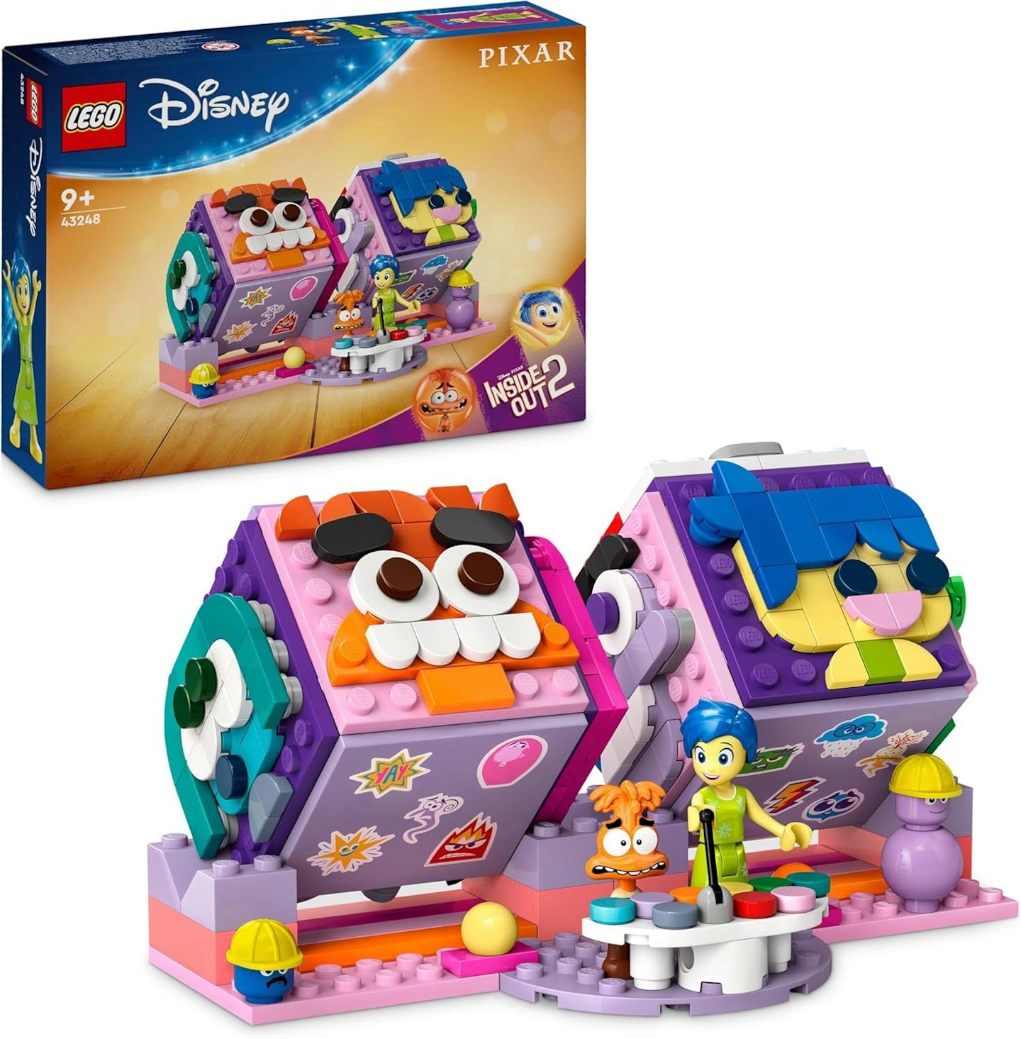 LEGO Disney Pixar Inside Out 2 Mood Cubes Playset