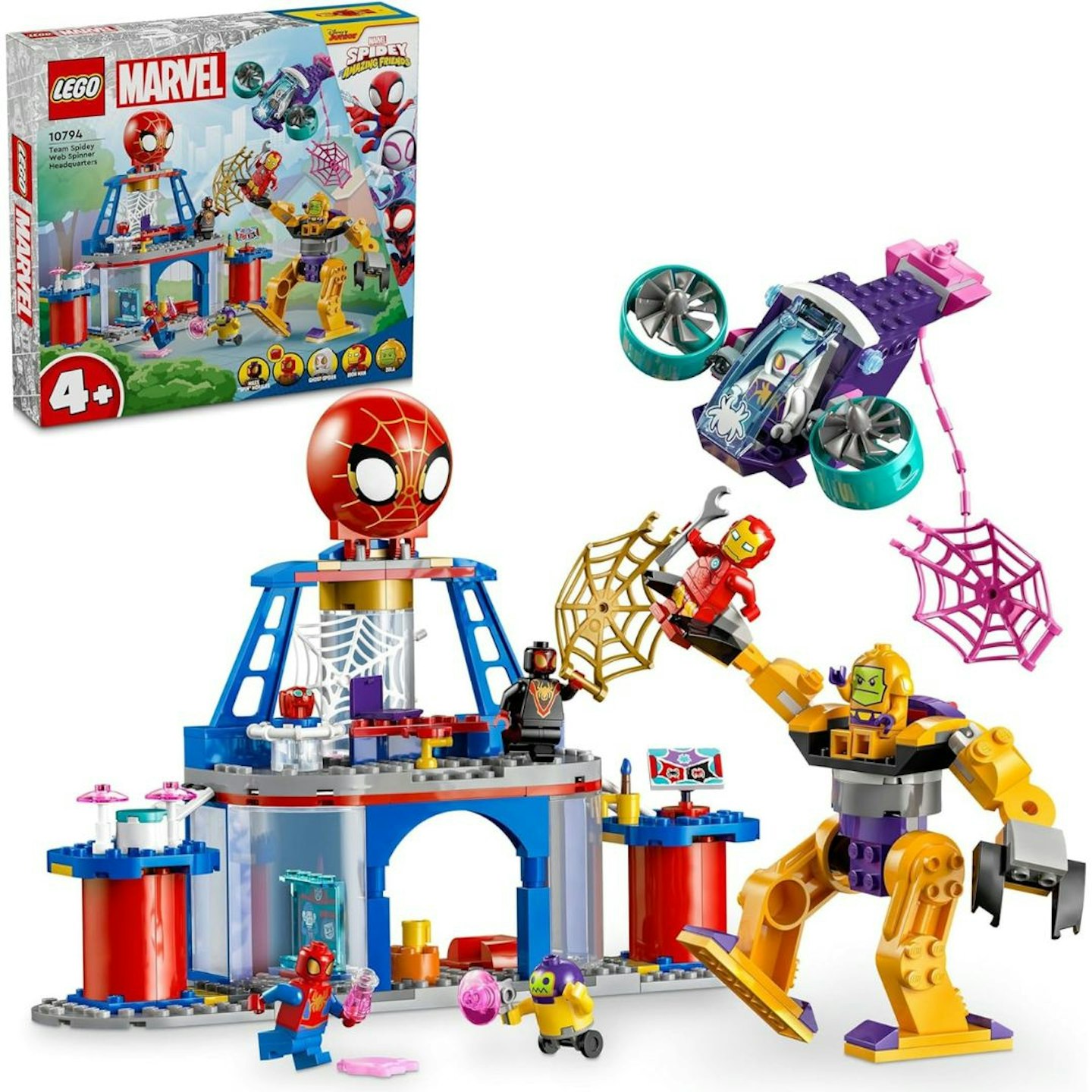 LEGO Marvel - Team Spidey Web Spinner Headquarters