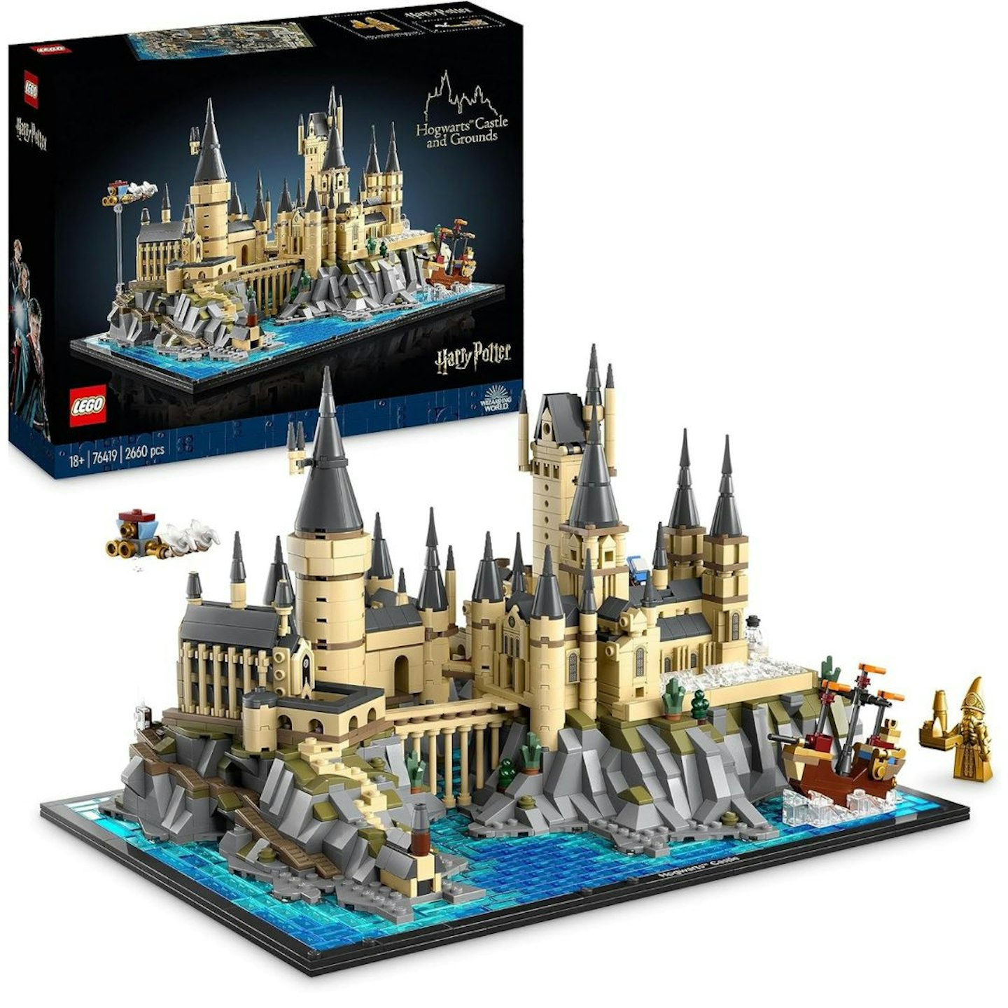 LEGO Harry Potter Hogwarts Castle and Grounds Big Set for Adults