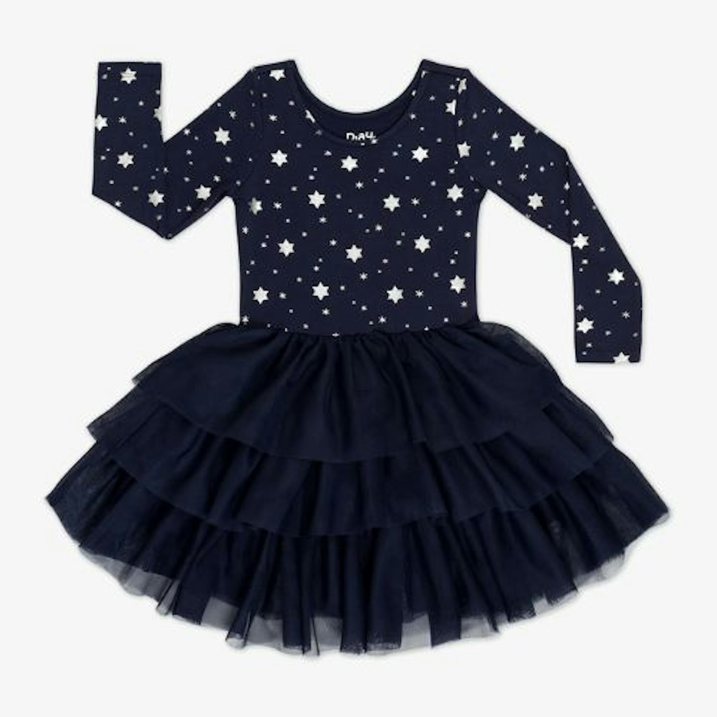 Hanukkah Stars Tiered Tutu Dress