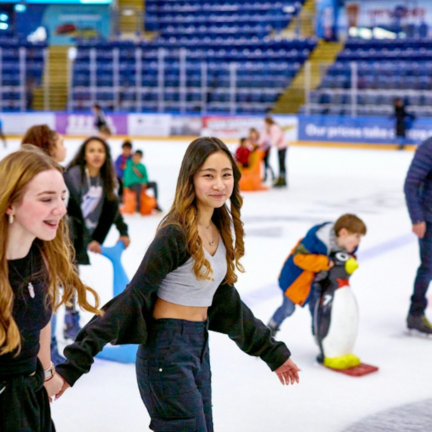 Skating at The National Ice Centre