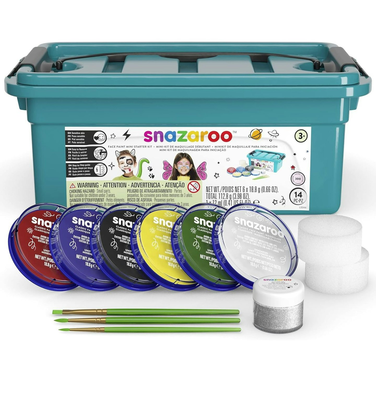 Snazaroo Face Paint Mini Starter Kit