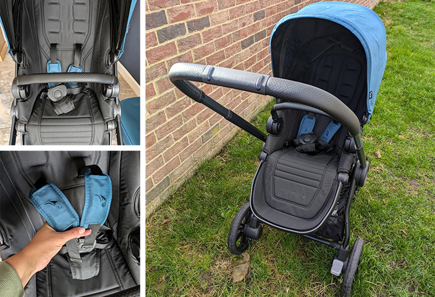 baby jogger with seat and detail pics