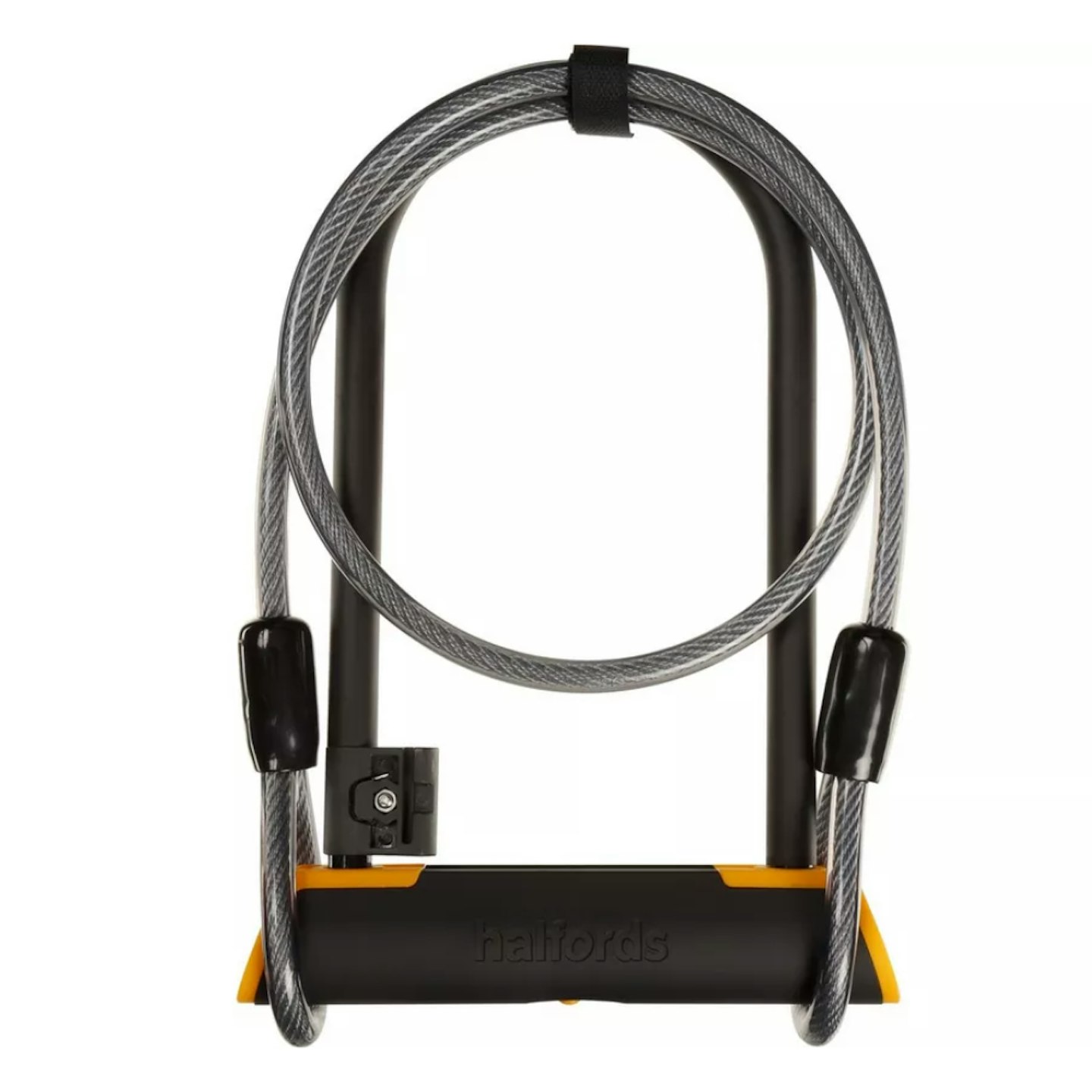 Halfords 23cm D Lock And 115cm Cable Lock