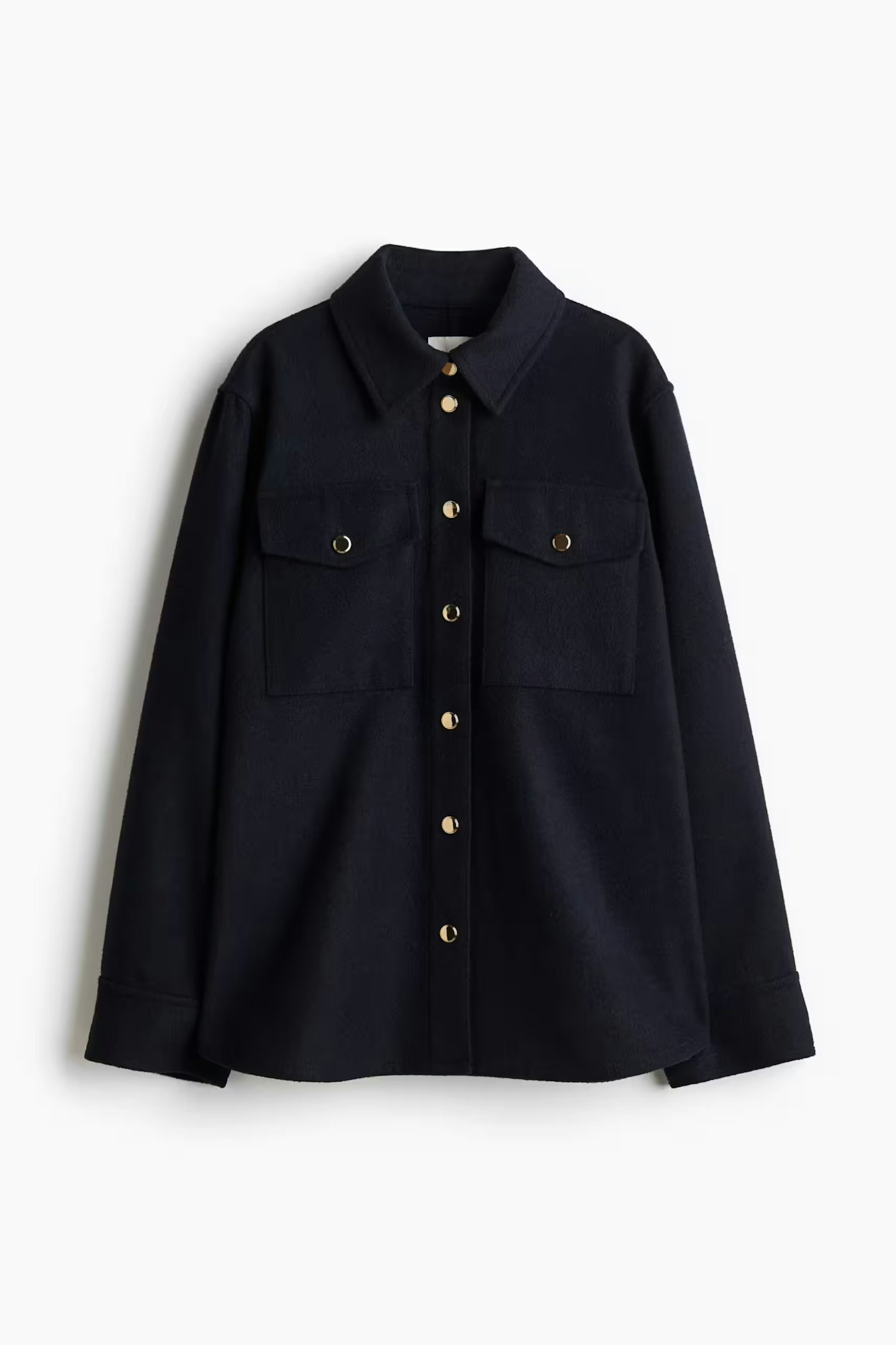 H&M Navy Shacket