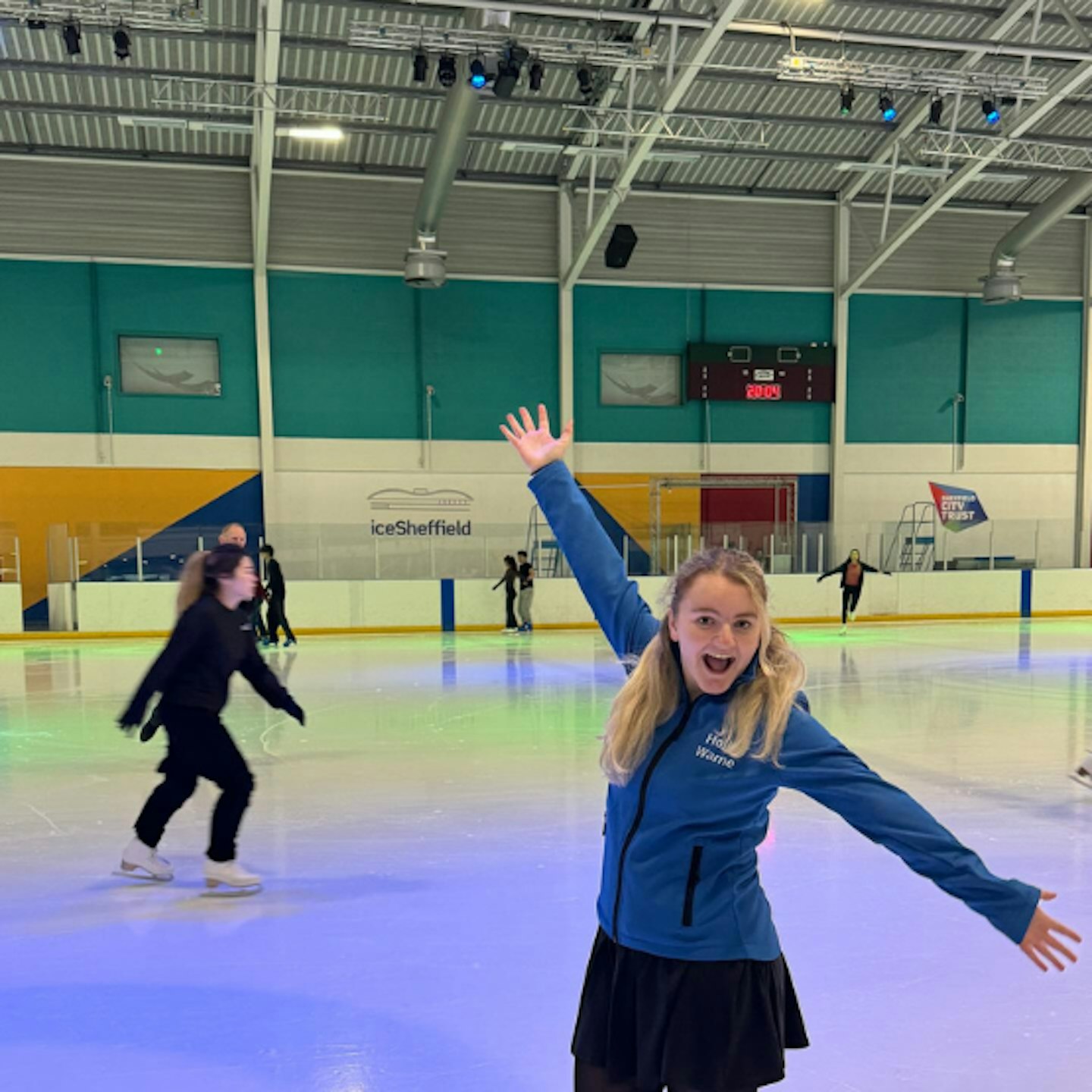 Skating at Ice Sheffield