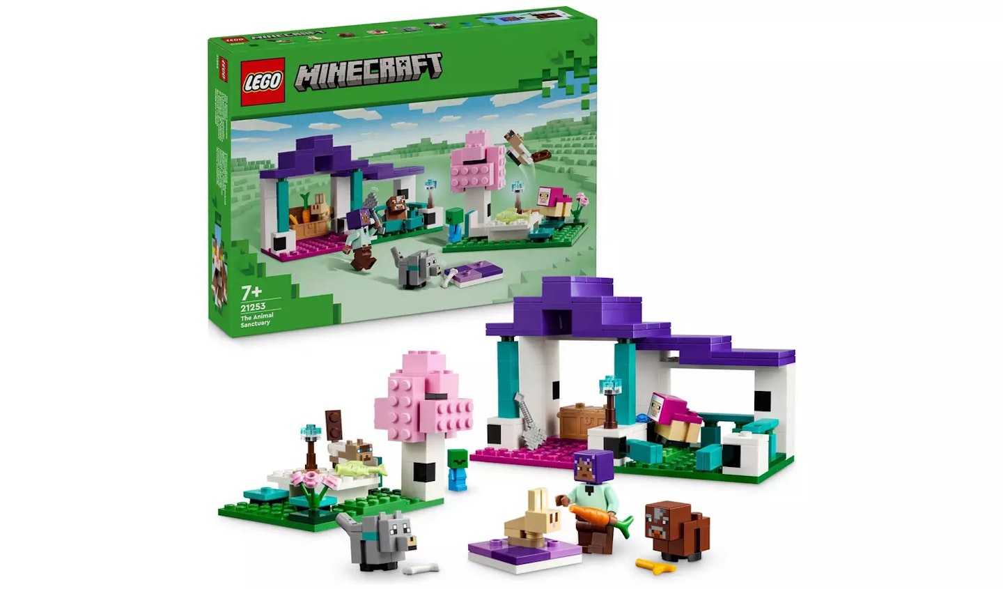 LEGO Minecraft The Animal Sanctuary Toy with Figures