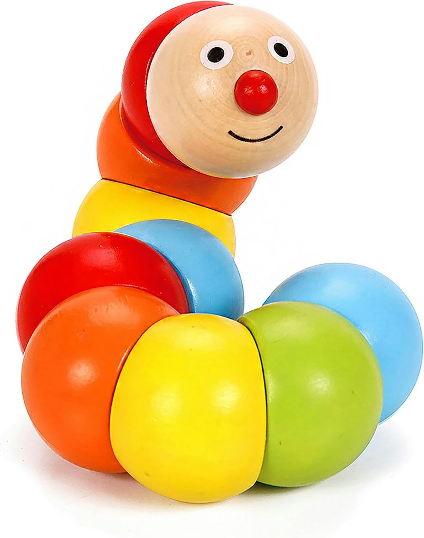 Classic World CW3505 Wooden Toy, Twist Caterpillar