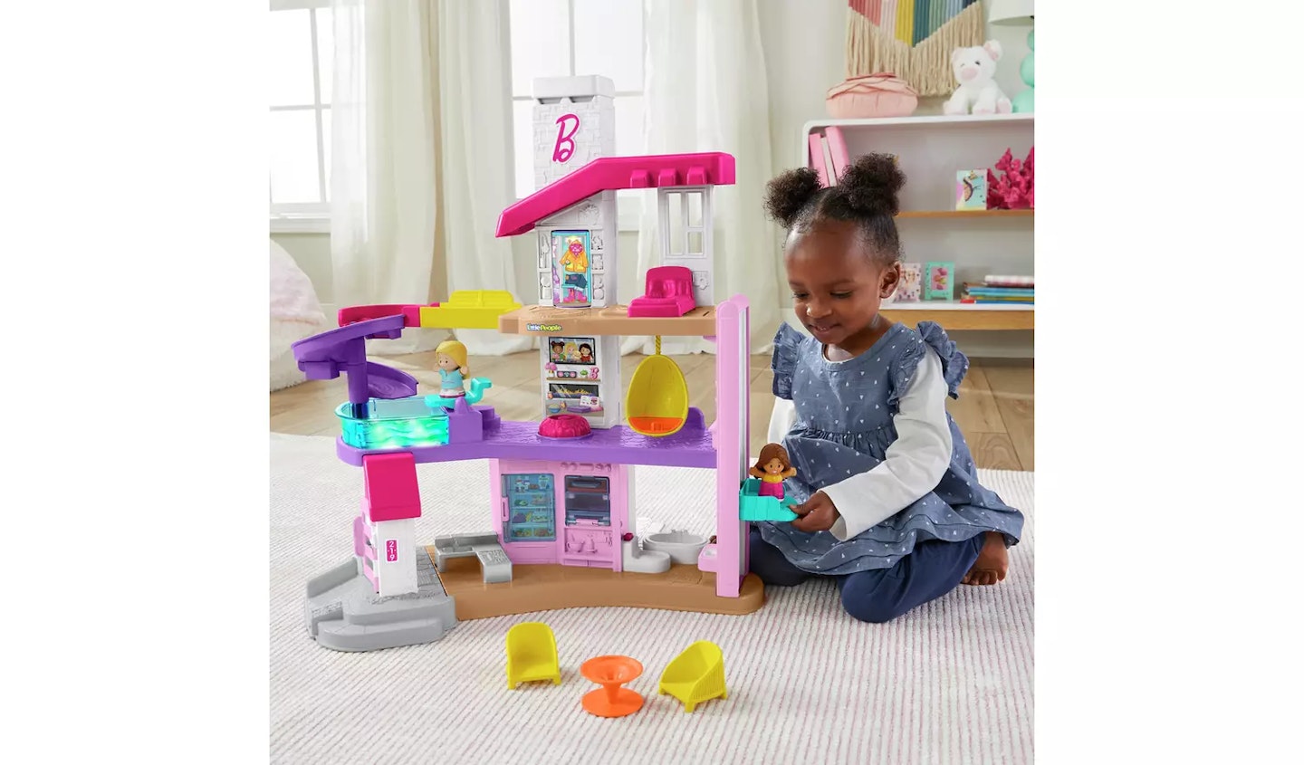 Fisher-Price Little People Barbie DreamHouse Playset