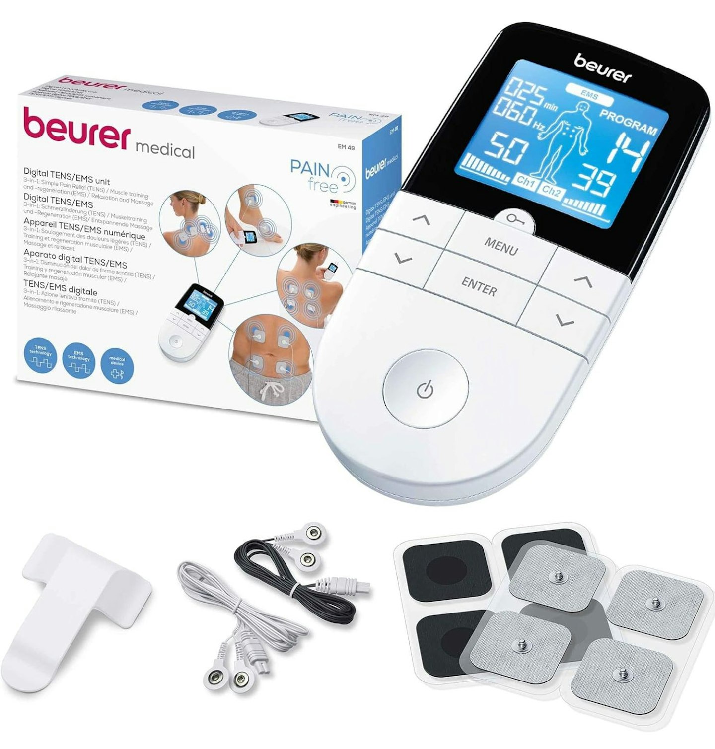 Beurer EM49 PainFree Digital TENS and EMS Machine 