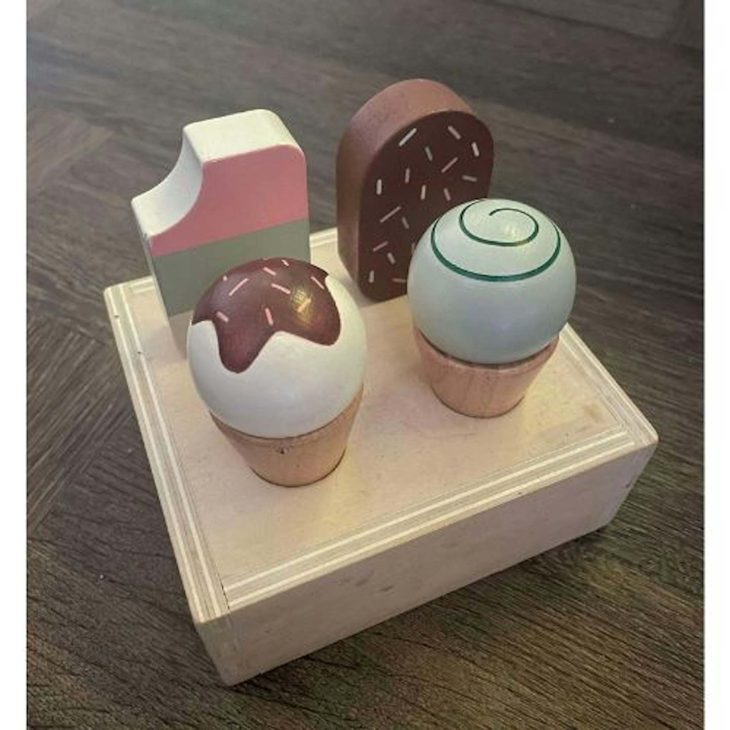 Wooden Ice Cream Toy Set