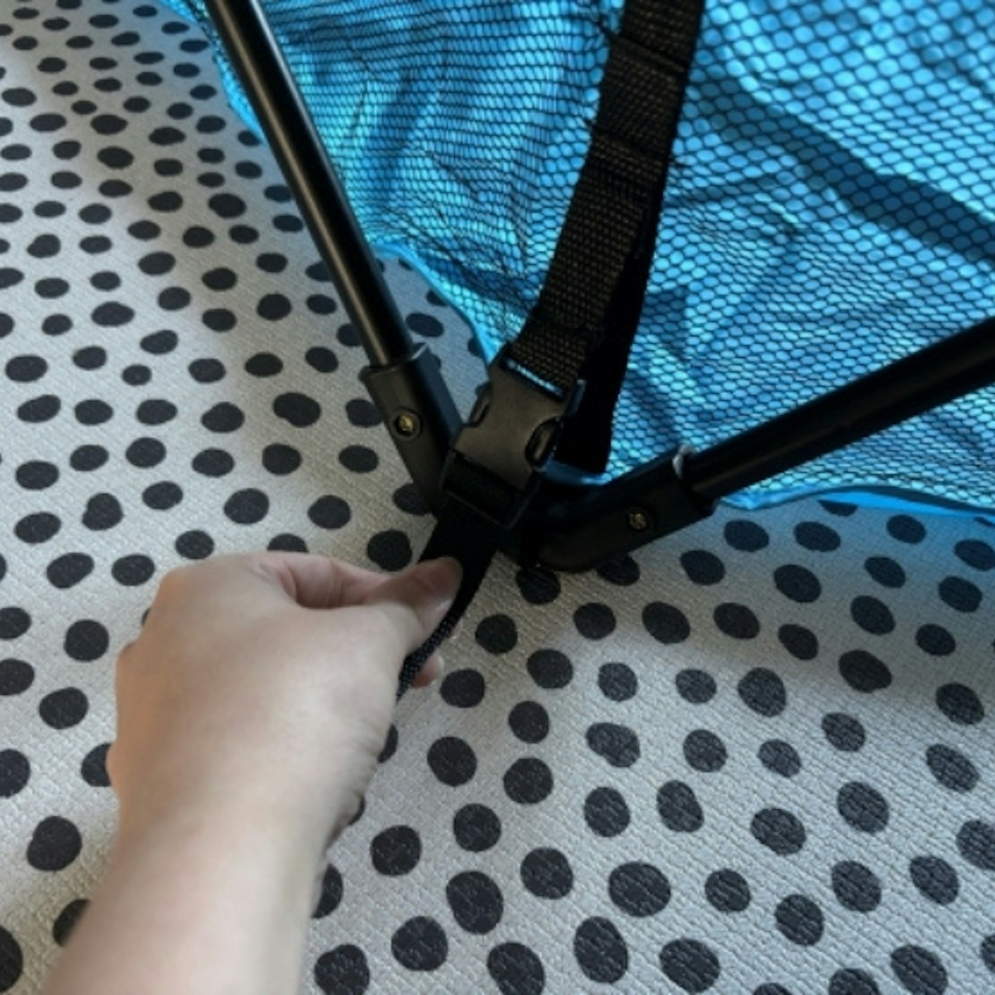 Hadwin 8 Panel Foldable and Portable Baby Playpen