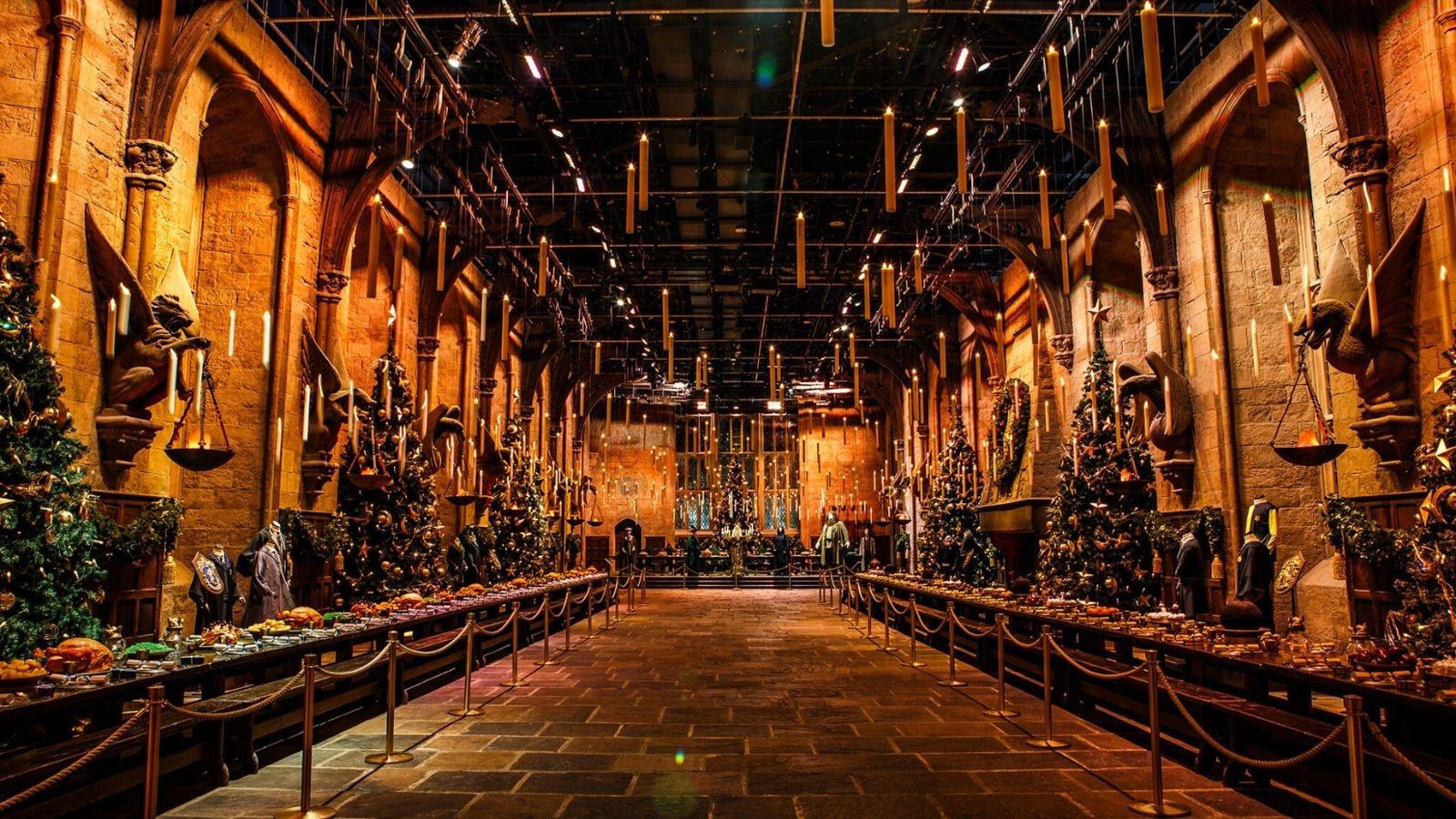 The Great Hall at Hogwarts In The Snow in Hertfordshire