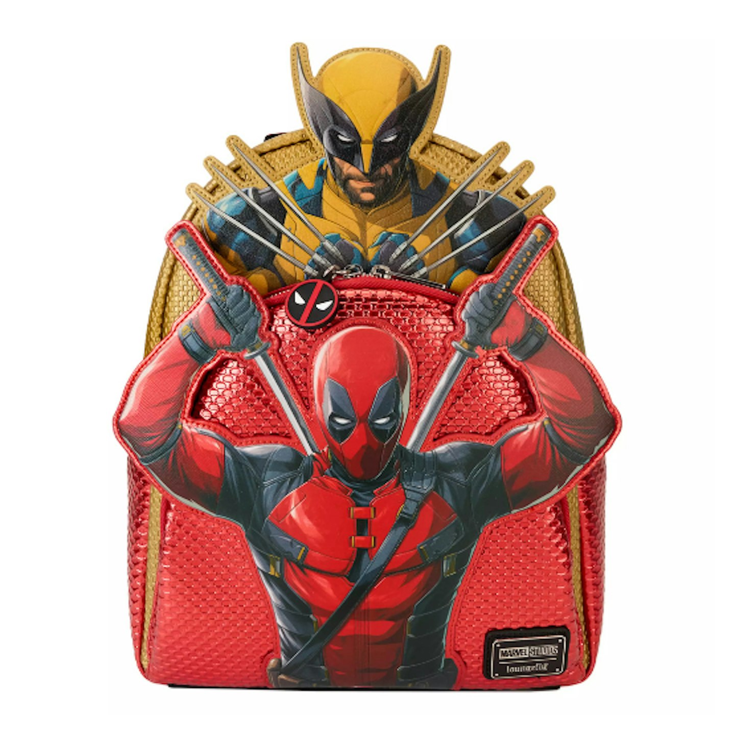 Loungefly Deadpool & Wolverine Mini Backpack