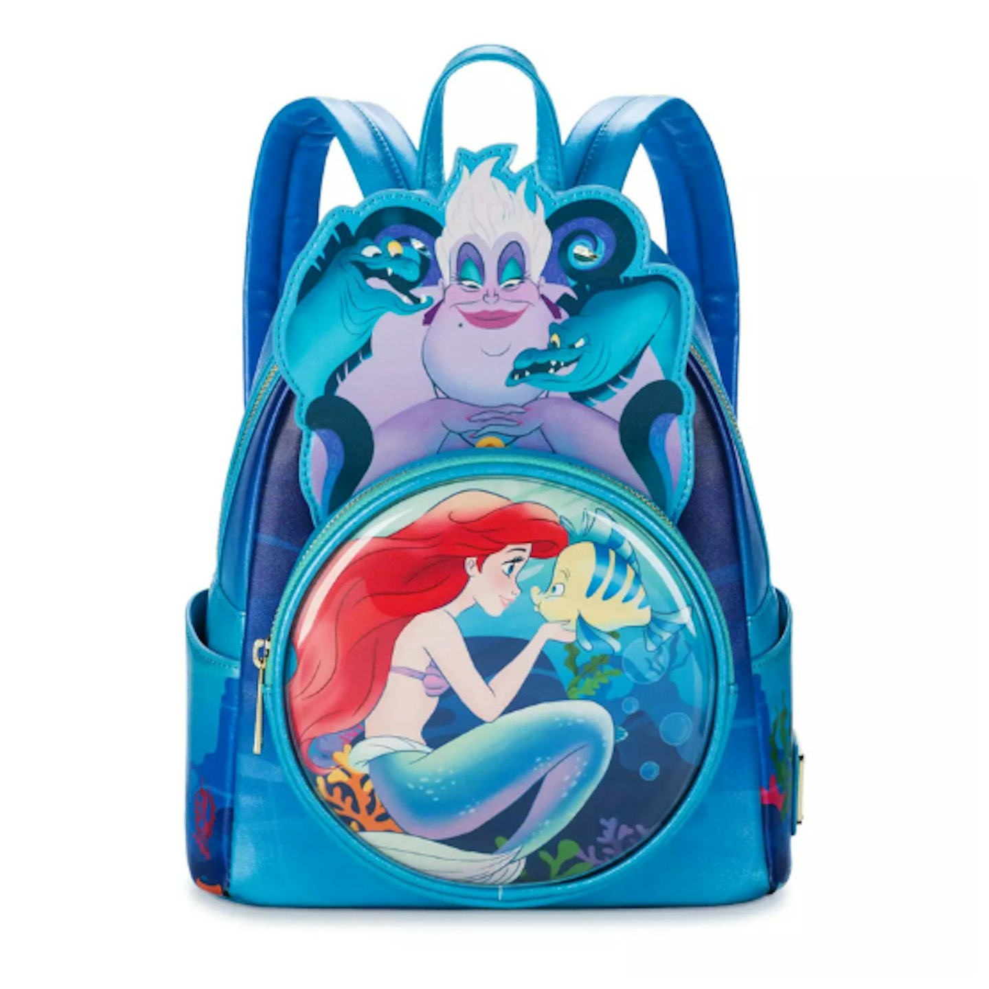 Loungefly The Little Mermaid 35th Anniversary Glow-in-the-Dark Mini Backpack