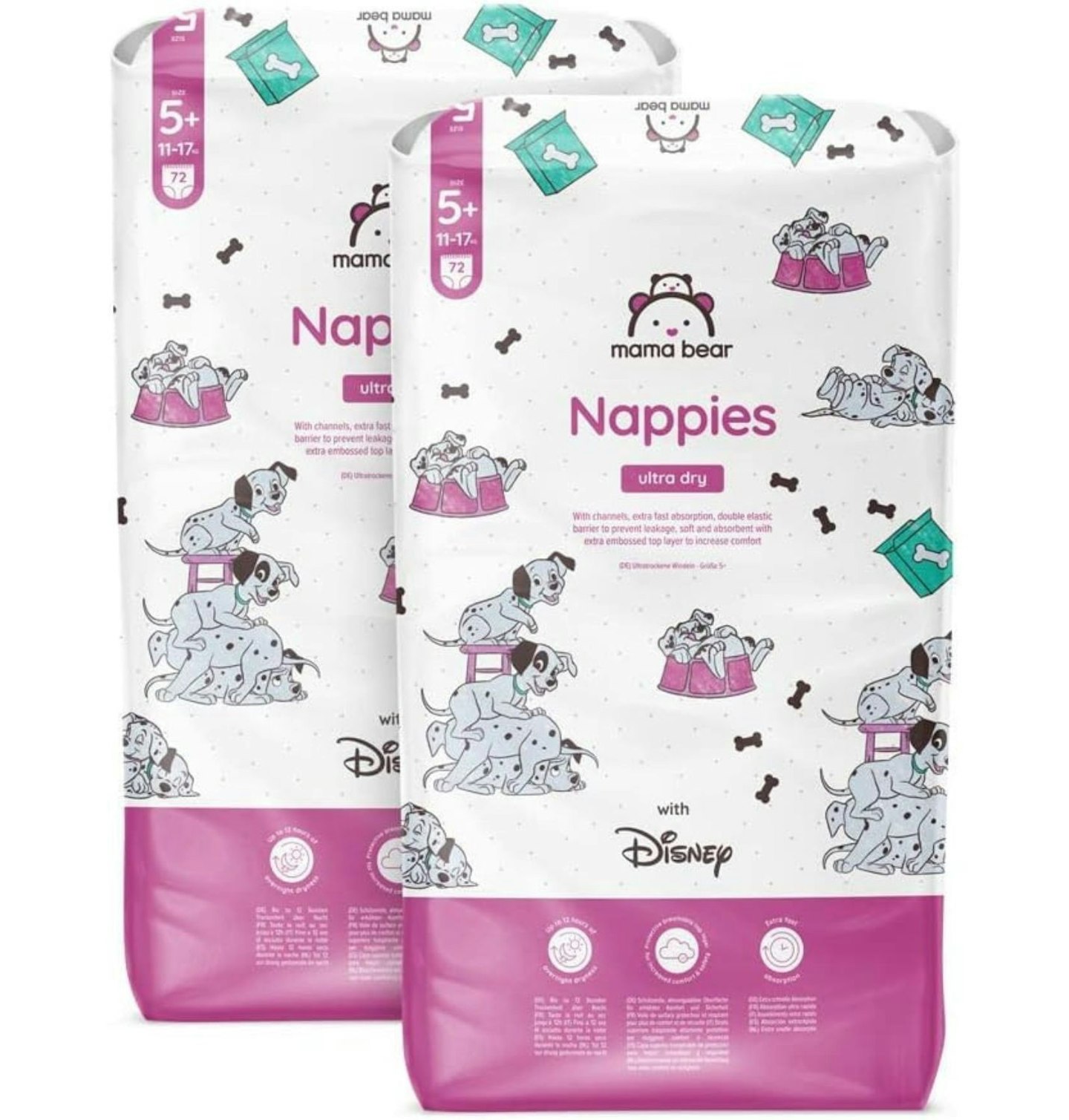 Mama Bear Disney Ultra Dry Nappies