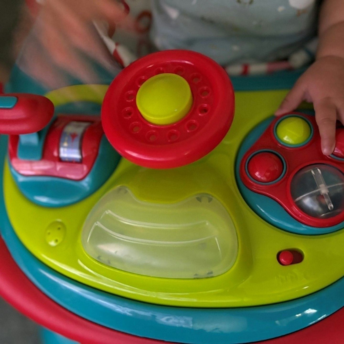 toy features on the My Child Coupe 2-in-1 Baby Walker