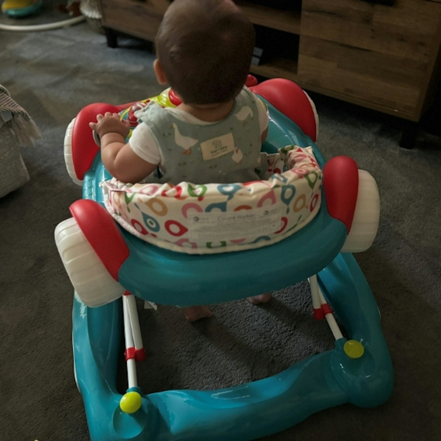 young child in My Child Coupe 2-in-1 Baby Walker