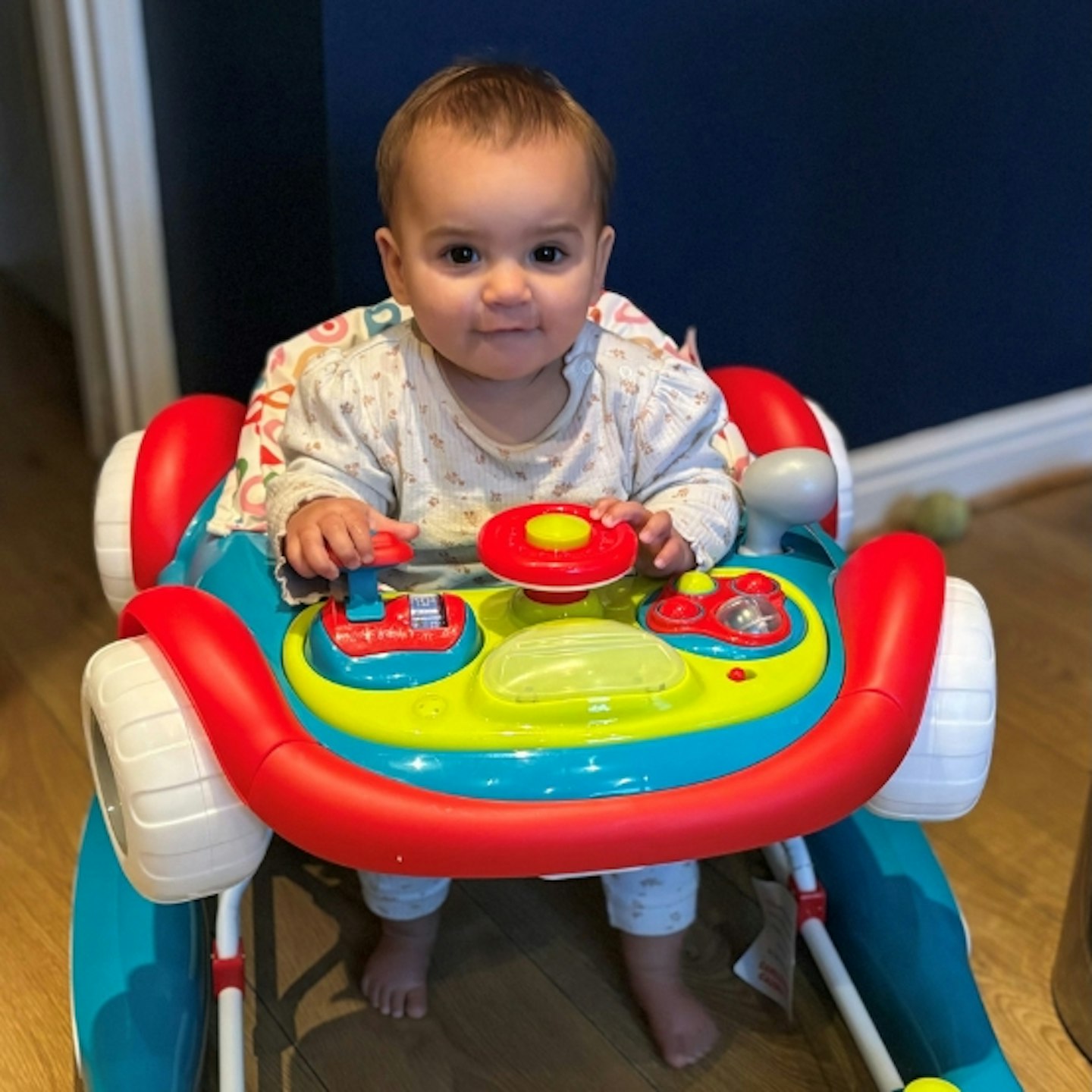 young child in My Child Coupe 2-in-1 Baby Walker