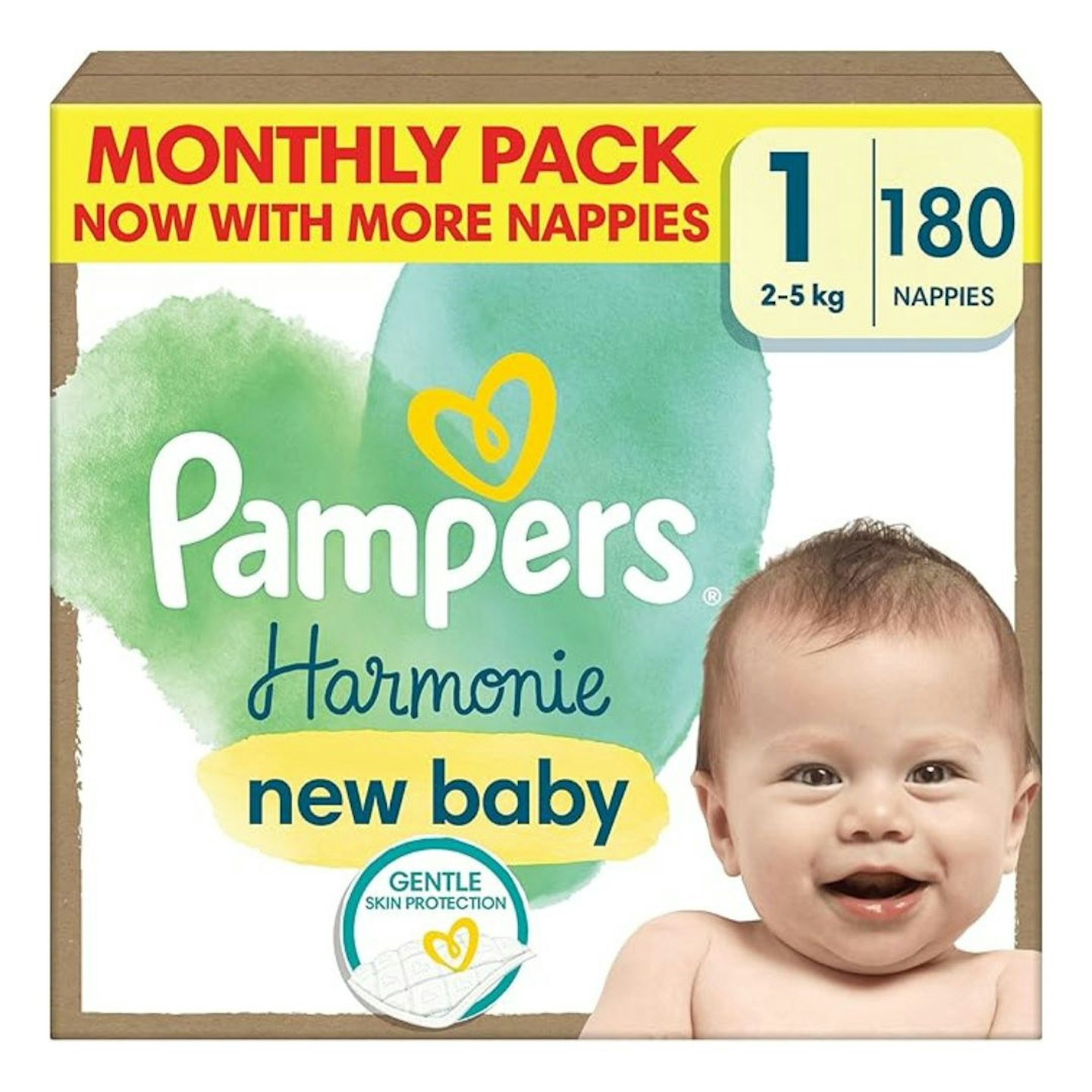 Pampers Harmonie Baby Nappies Size 1