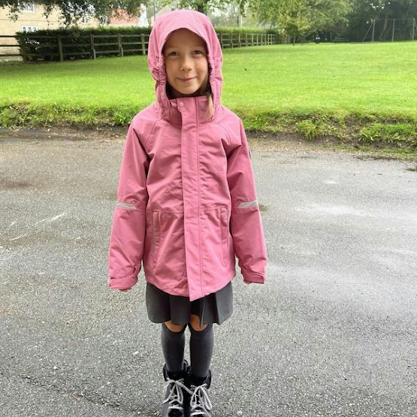 Polarn O. Pyret Waterproof Kids School Coat