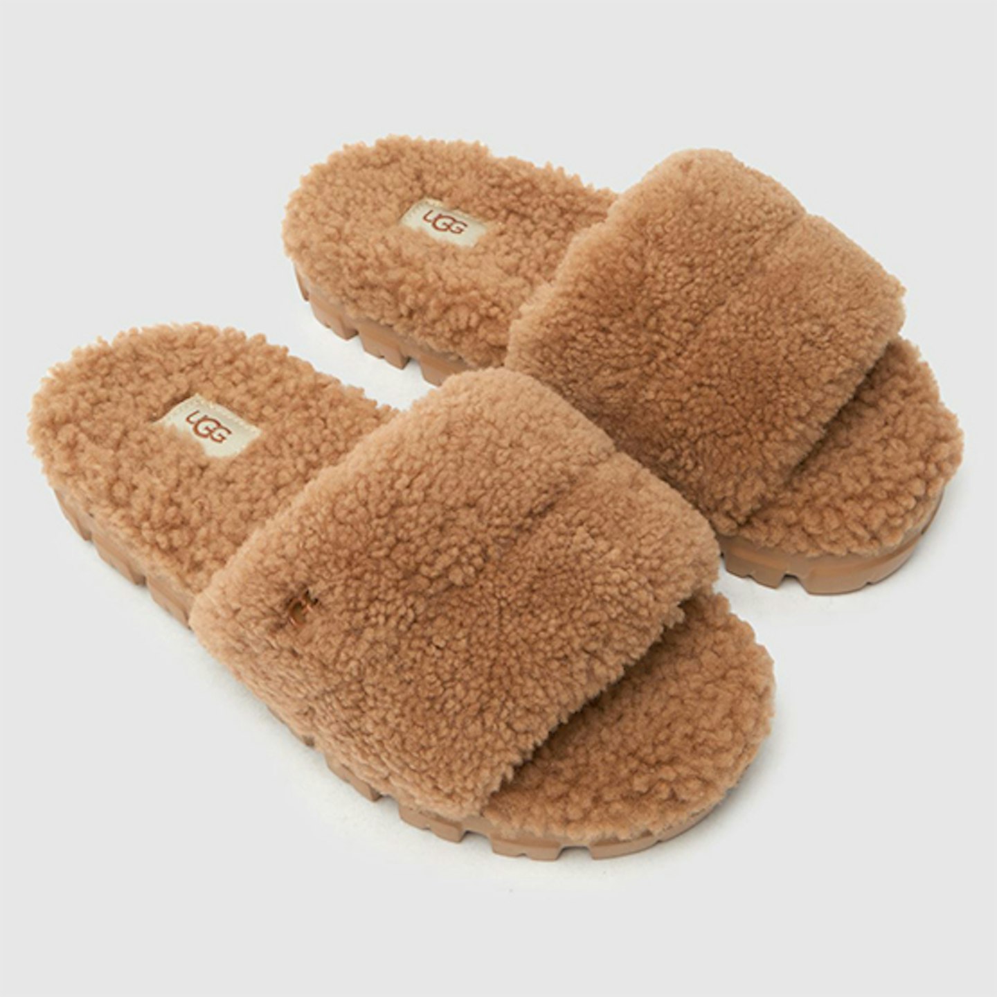 UGG cozetta slippers in chestnut