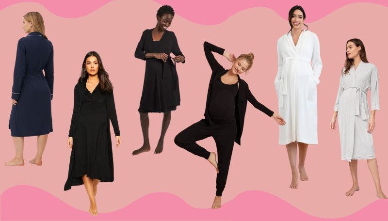 Maternity dressing gowns - from bump to birth and beyond