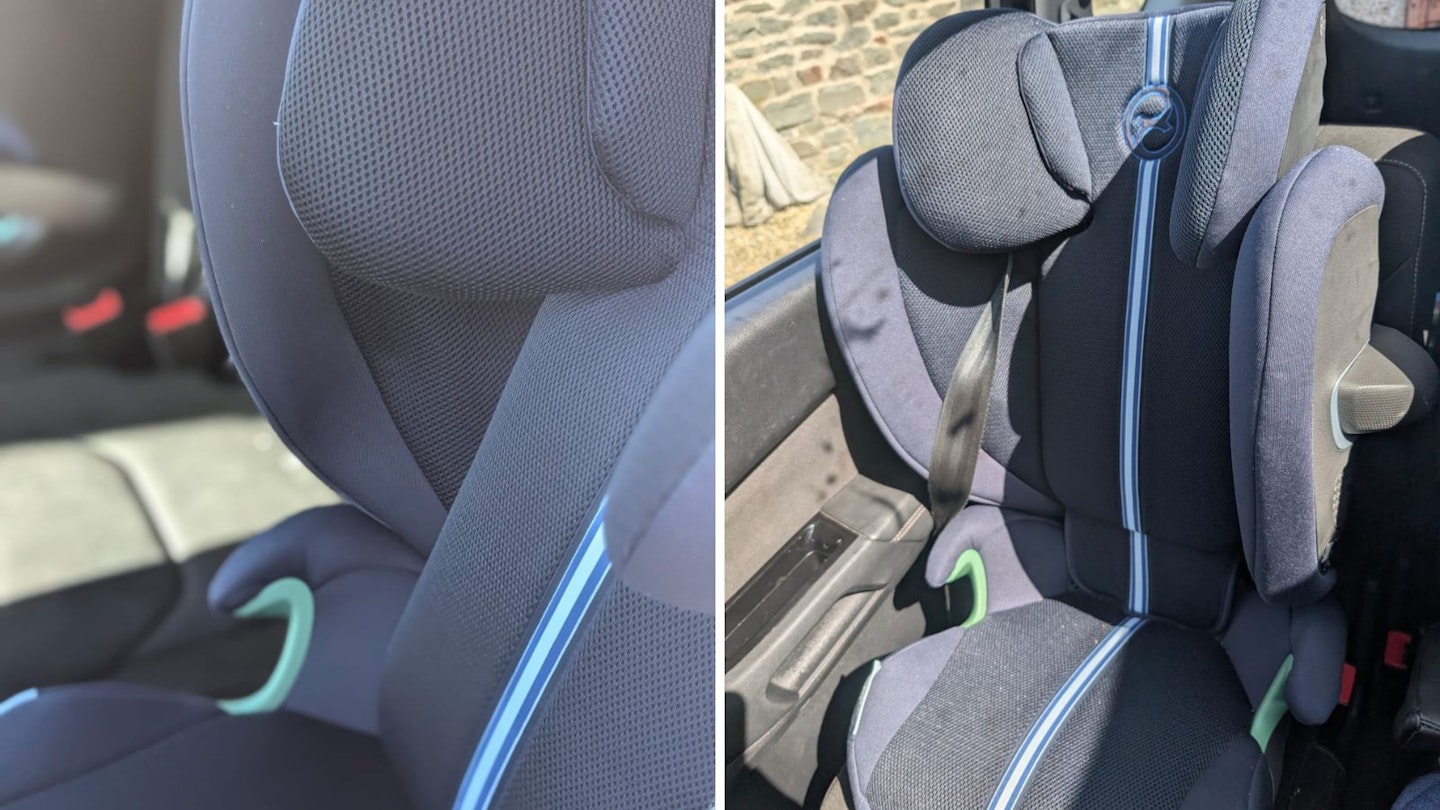 Usability of CYBEX Solution G2 car seat