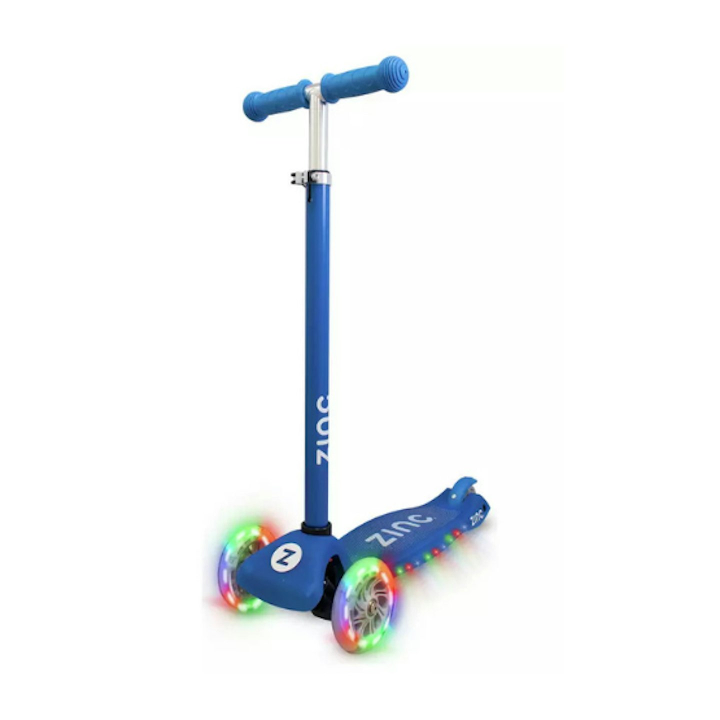 Argos Black Friday Deals - Zinc T-Motion Kids Light Up 3 Wheel Scooter - Blue