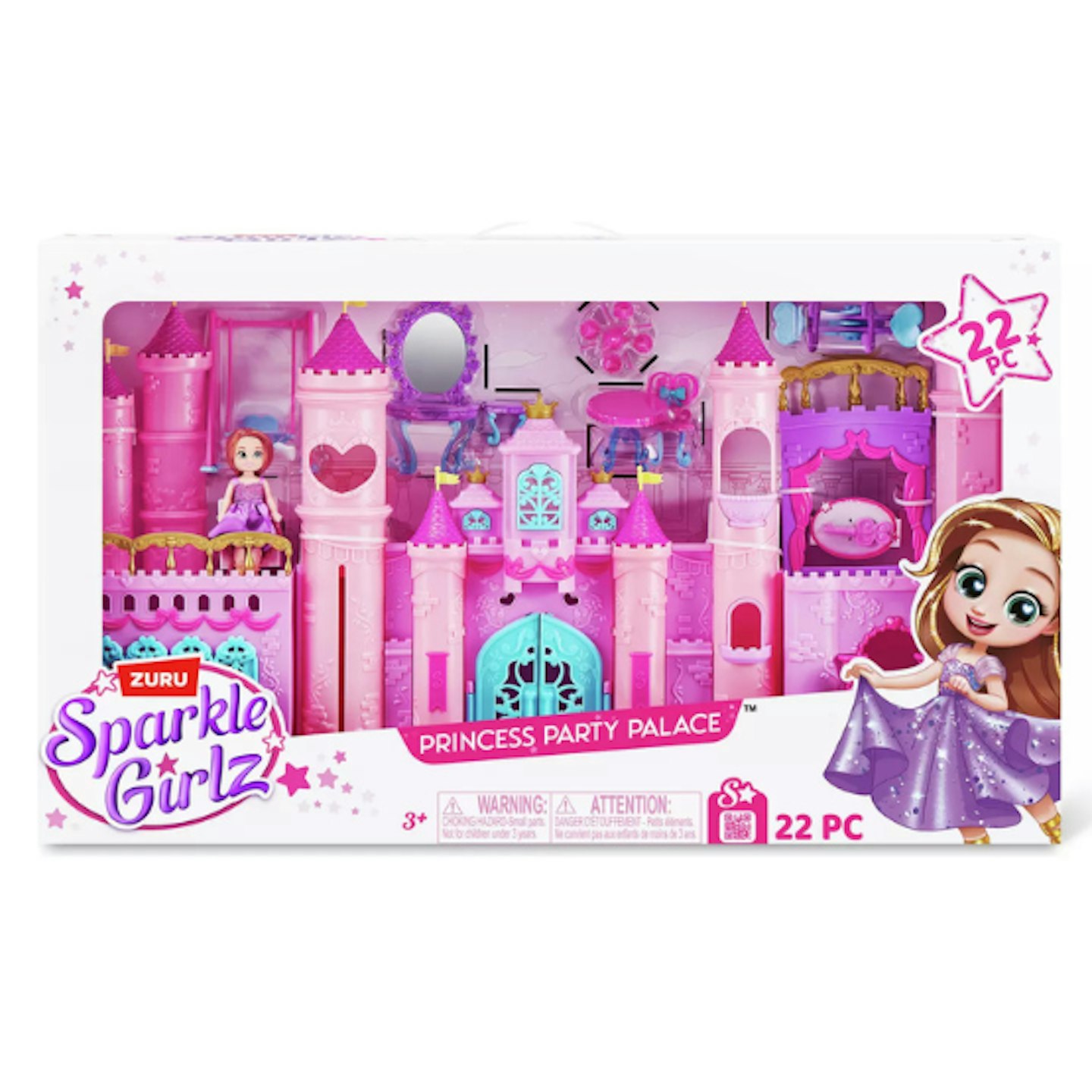 Argos Black Fridat Deals - Zuru Sparkle Girlz Princess Party Castle Playset