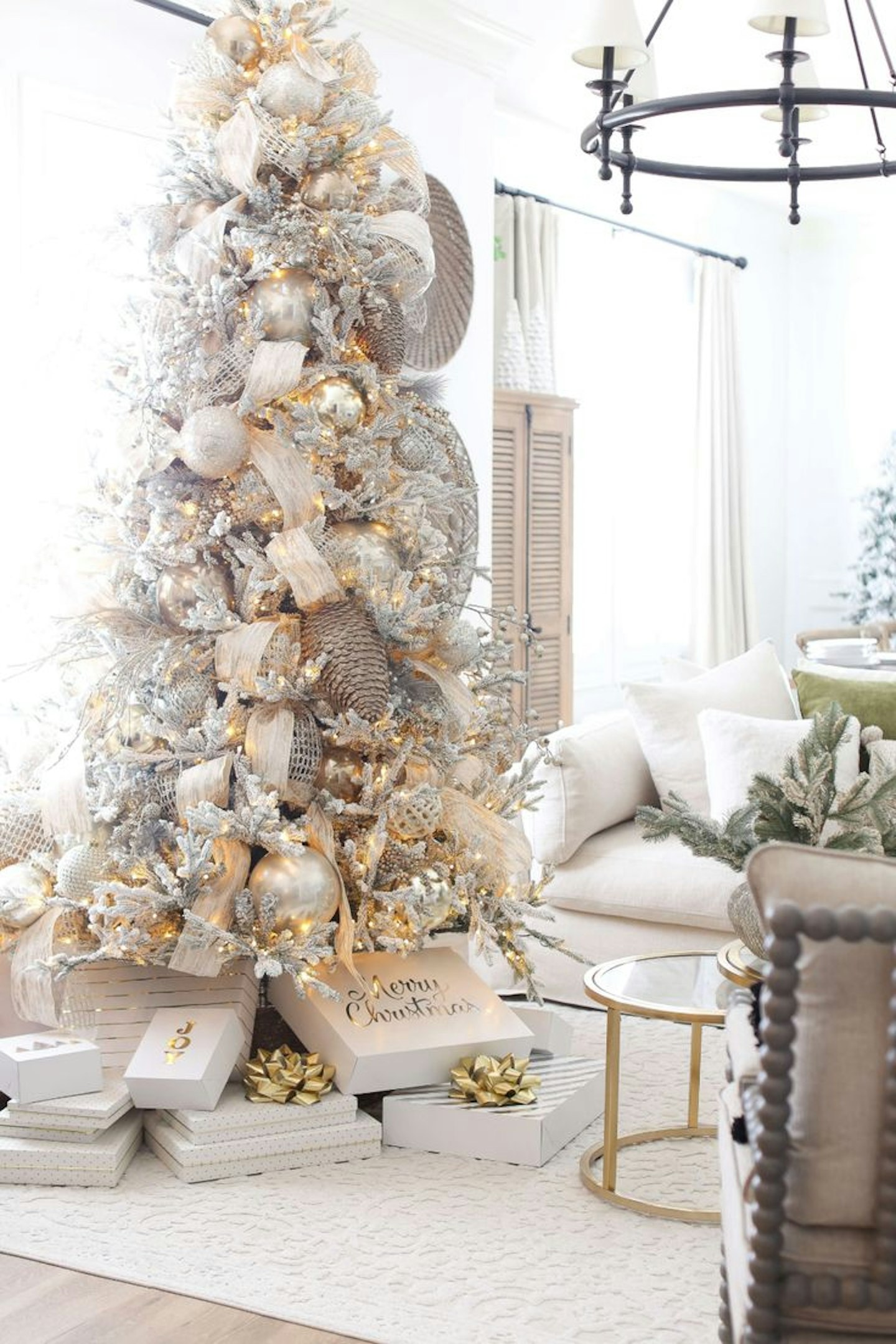 Glam Christmas tree