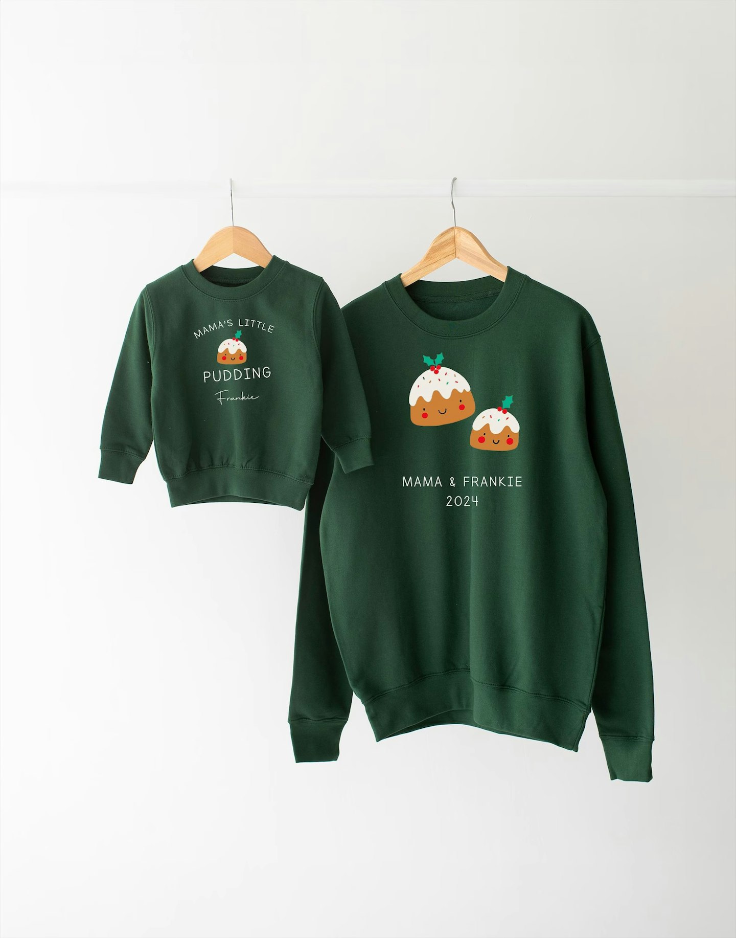 Personalised Matching Family Christmas Jumper Sweatshirt 