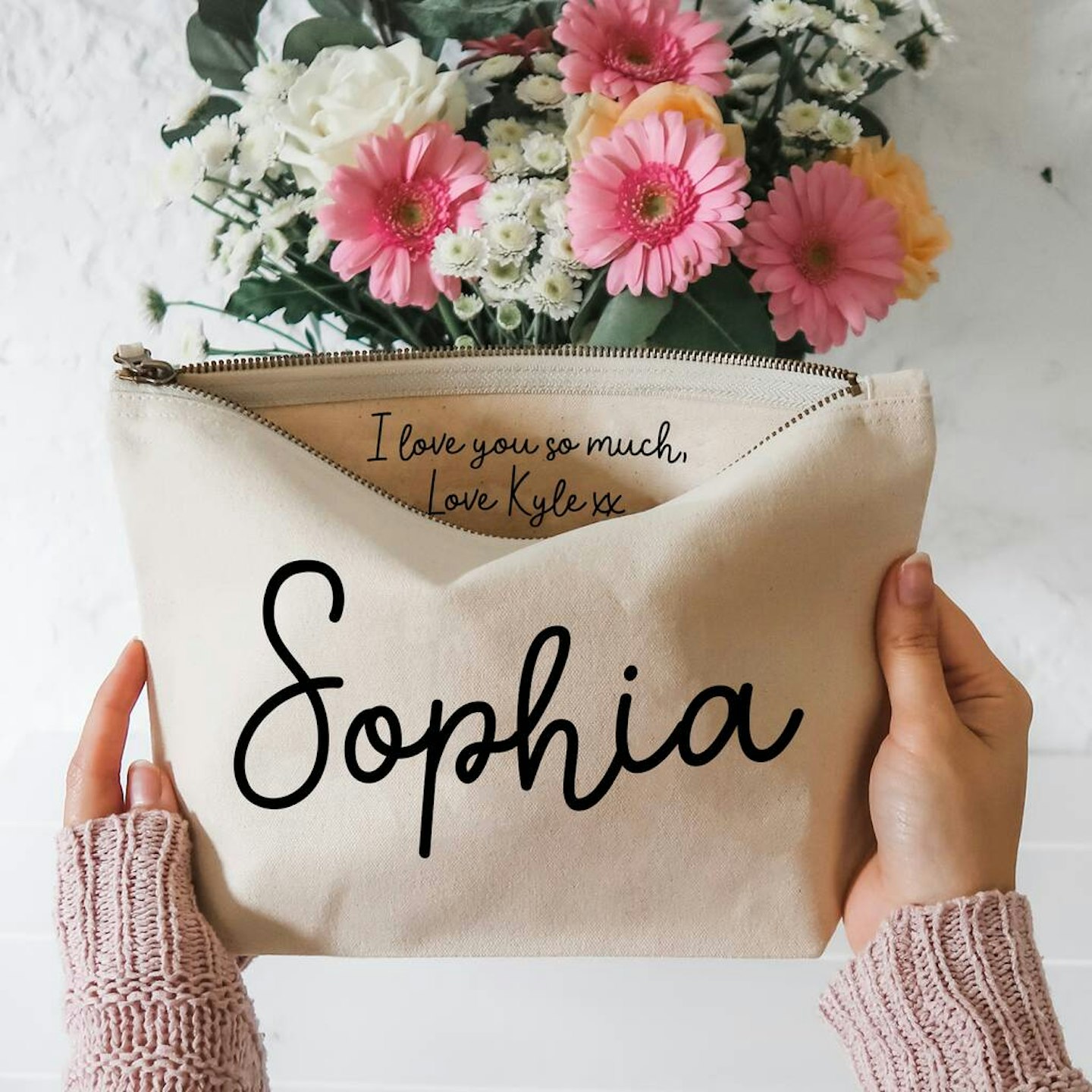 Personalised Makeup Bag