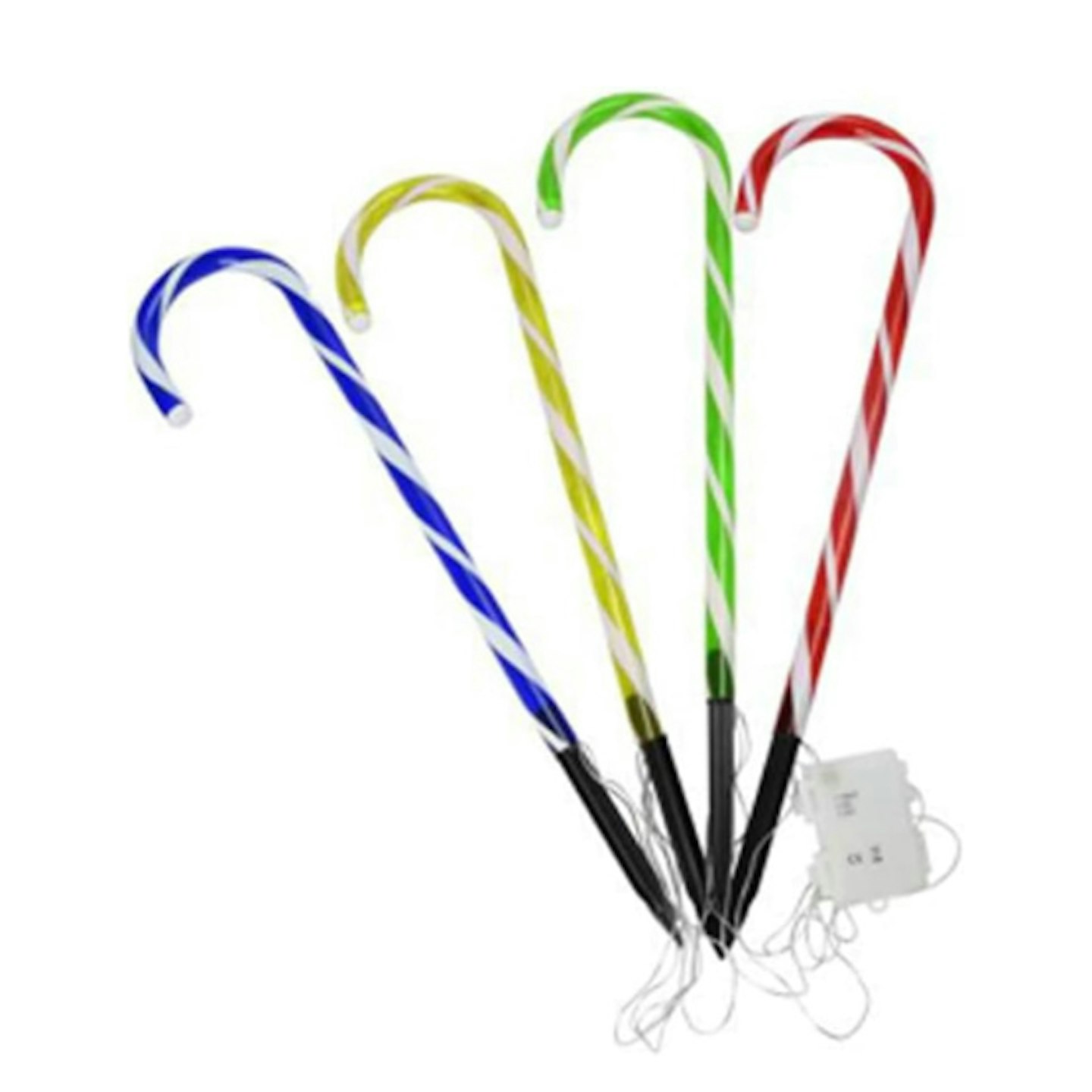 4 Piece Led Christmas Tree Spiral Stake Lights