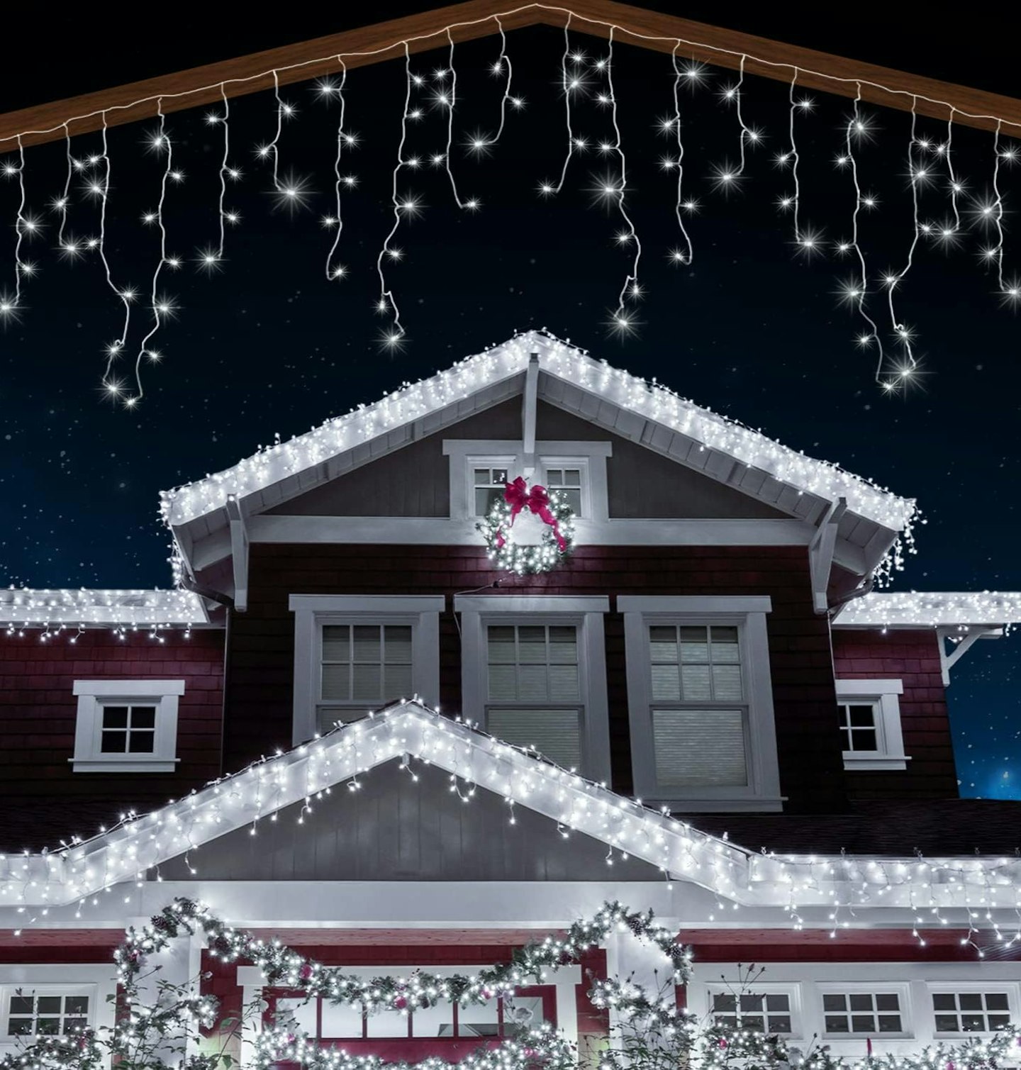 ANSIO Outdoor Christmas Lights