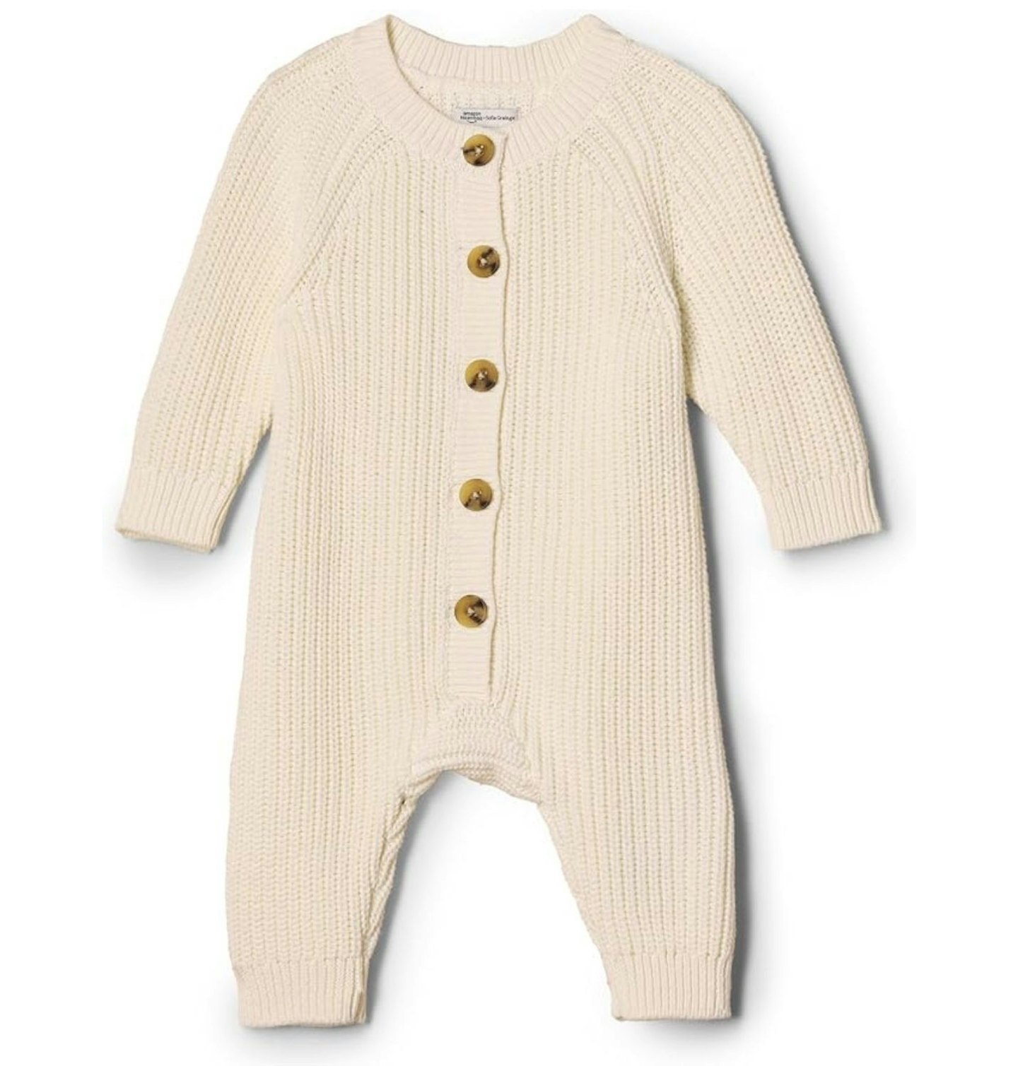 Amazon Essentials x Sofia Grainge Unisex Babies' Knit Playsuit
