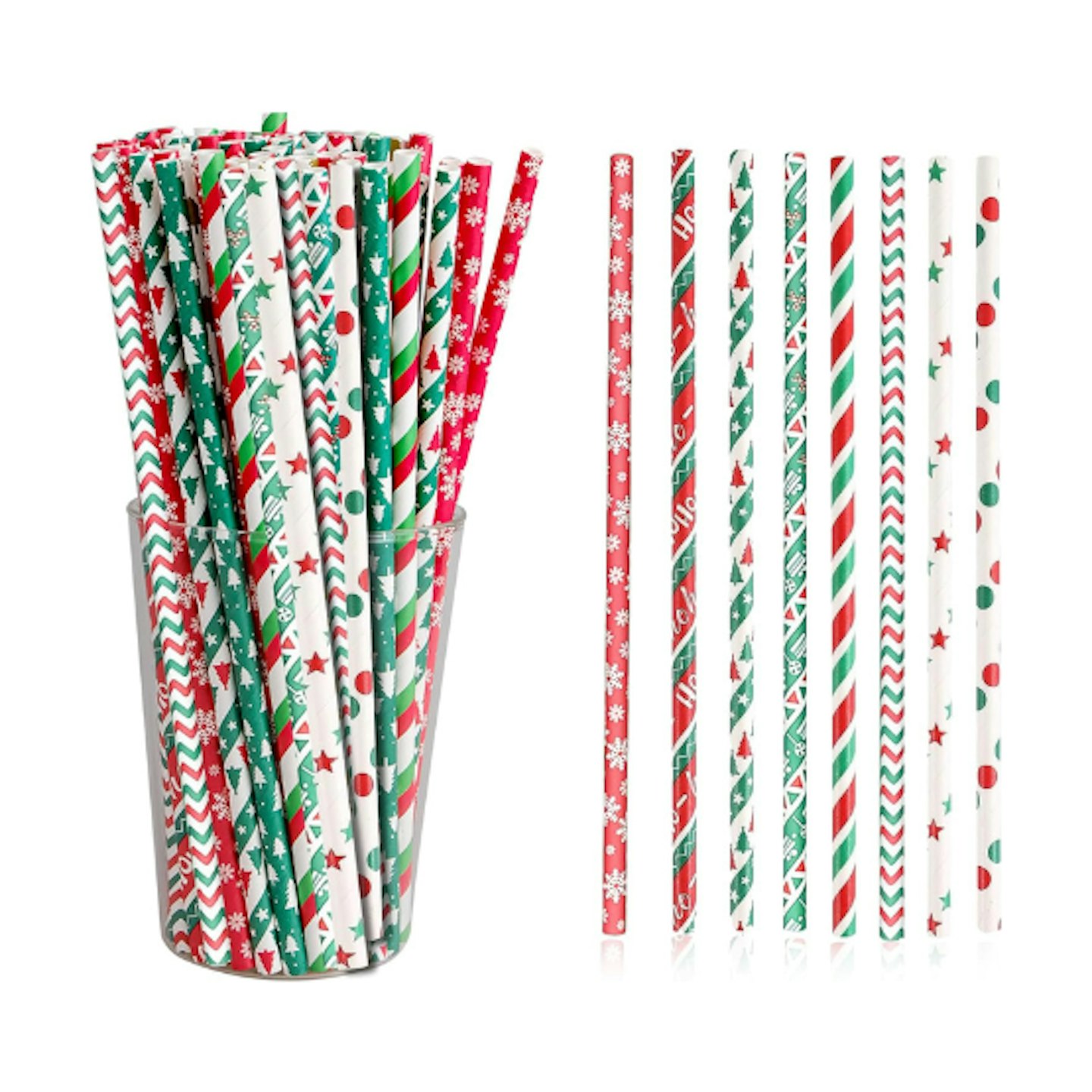 Christmas straws