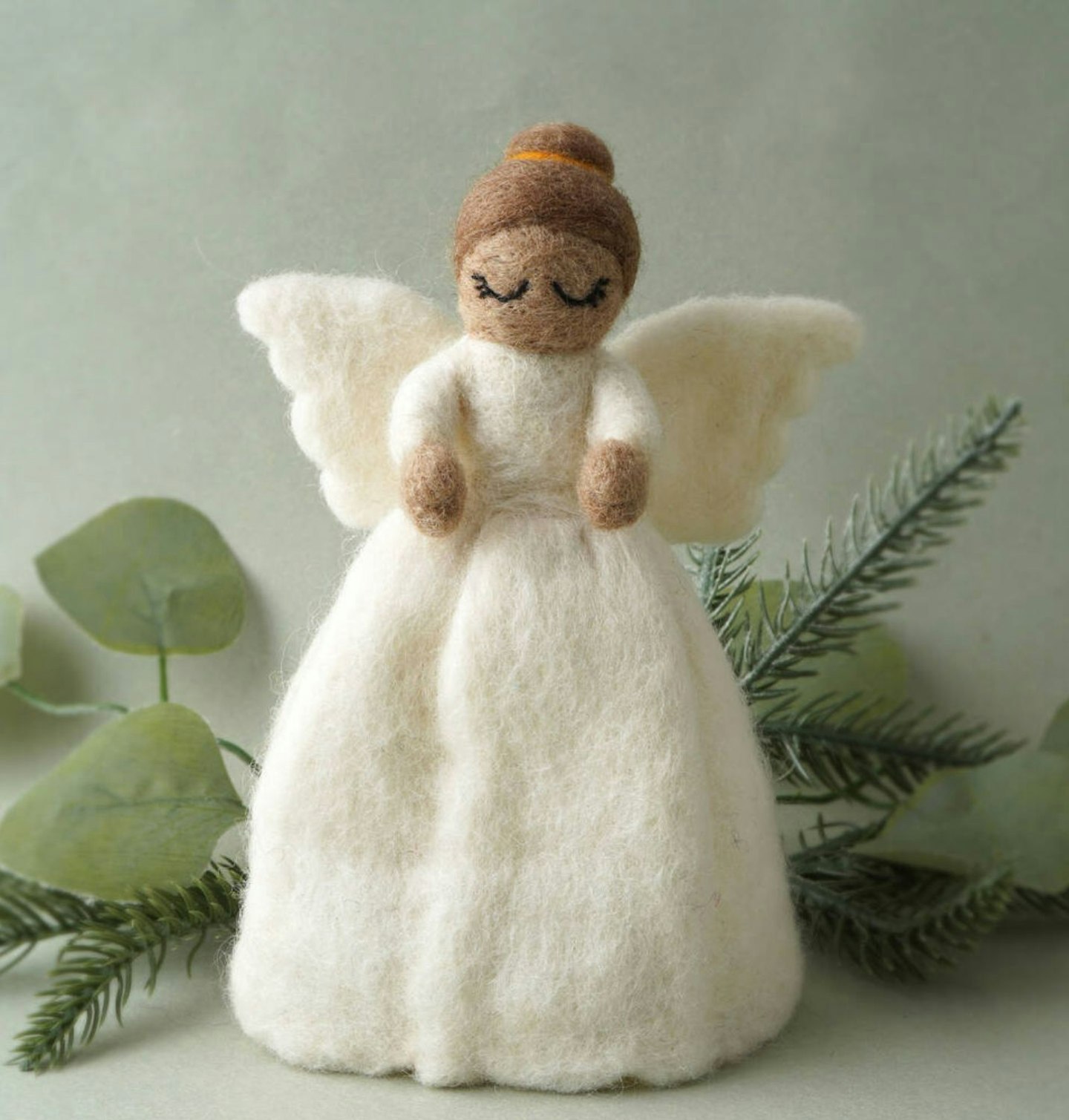 Felt Festive Christmas Angel Tree Topper
